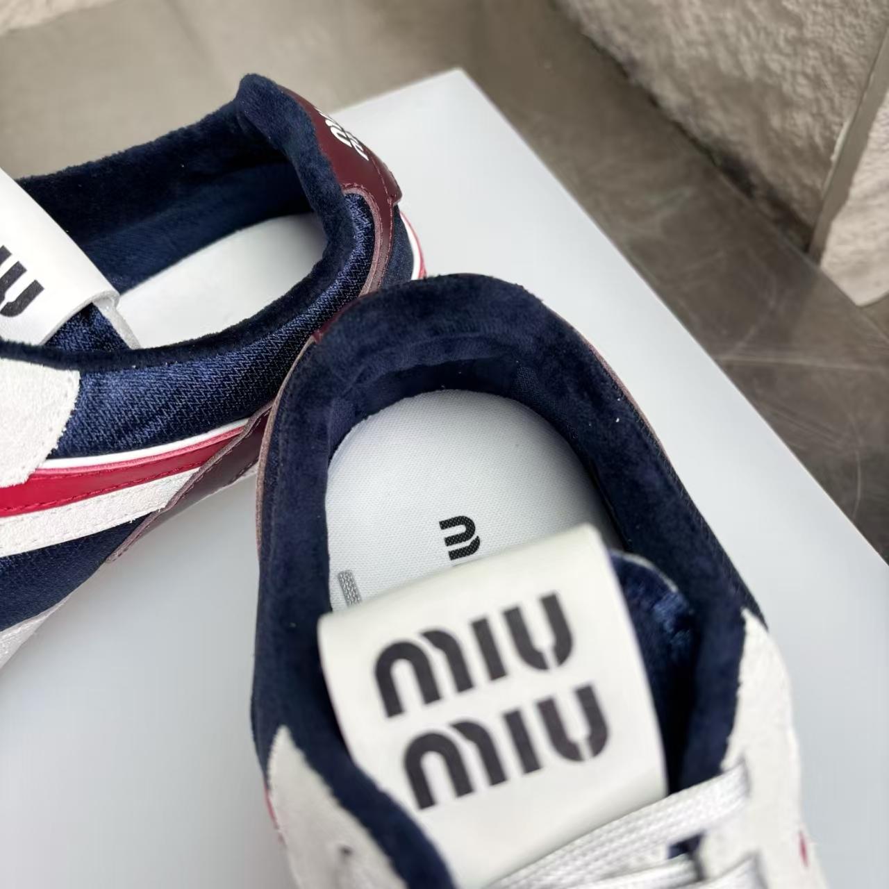 Miu Miu Gymnasium Sneakers - FashionPlug