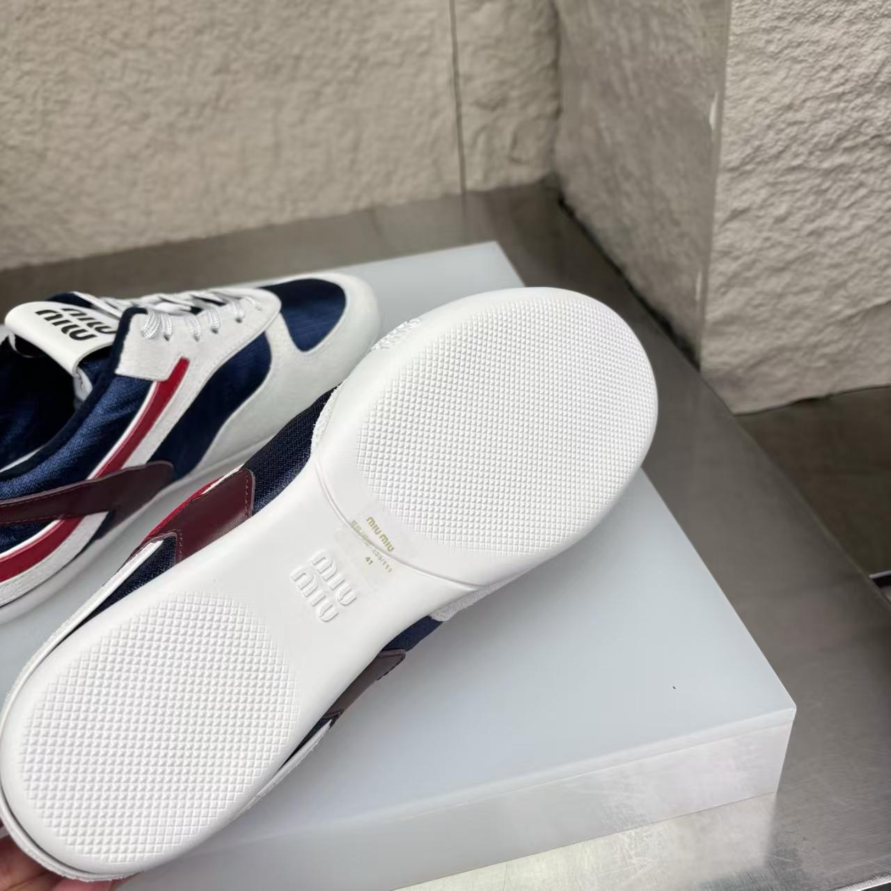 Miu Miu Gymnasium Sneakers - FashionPlug