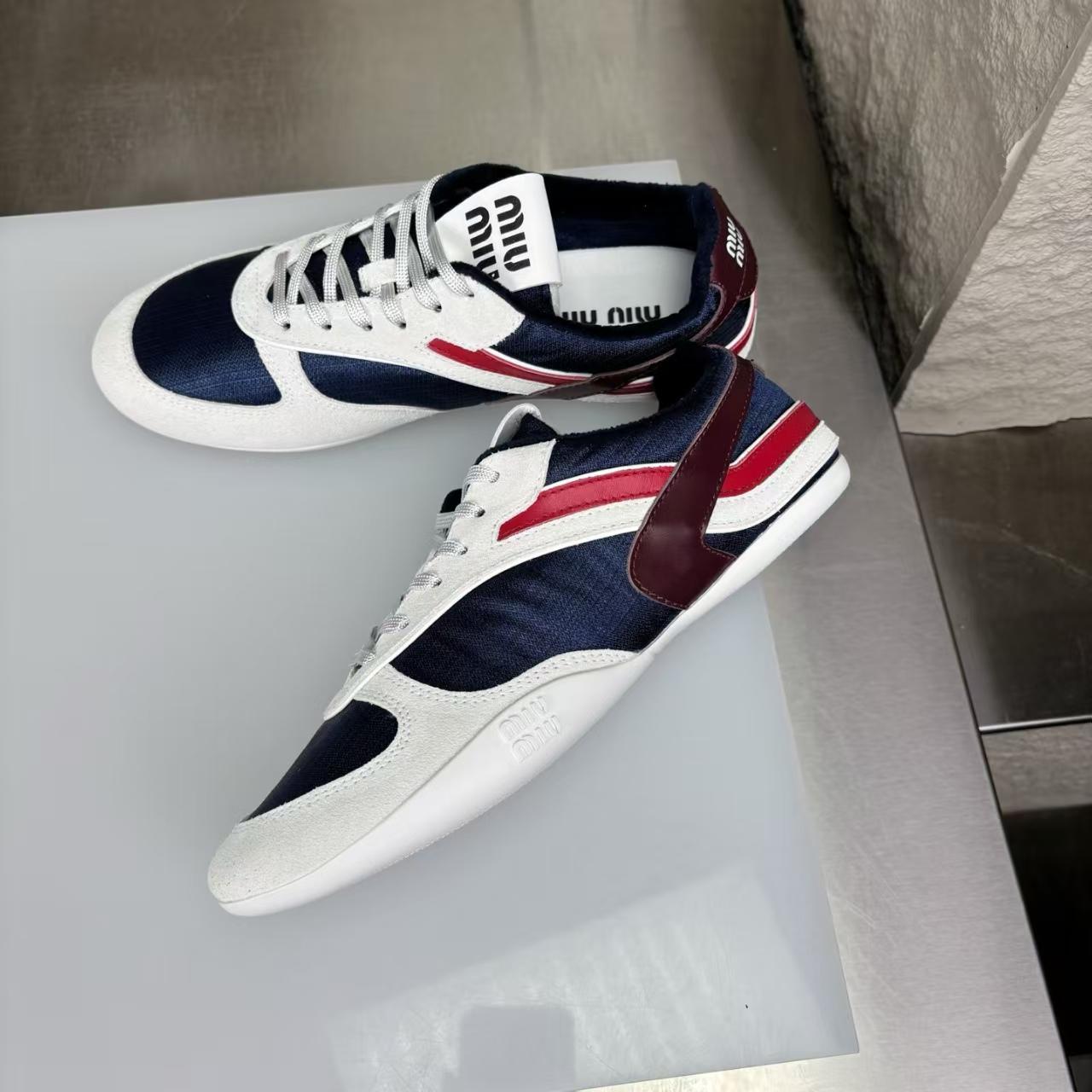 Miu Miu Gymnasium Sneakers - FashionPlug