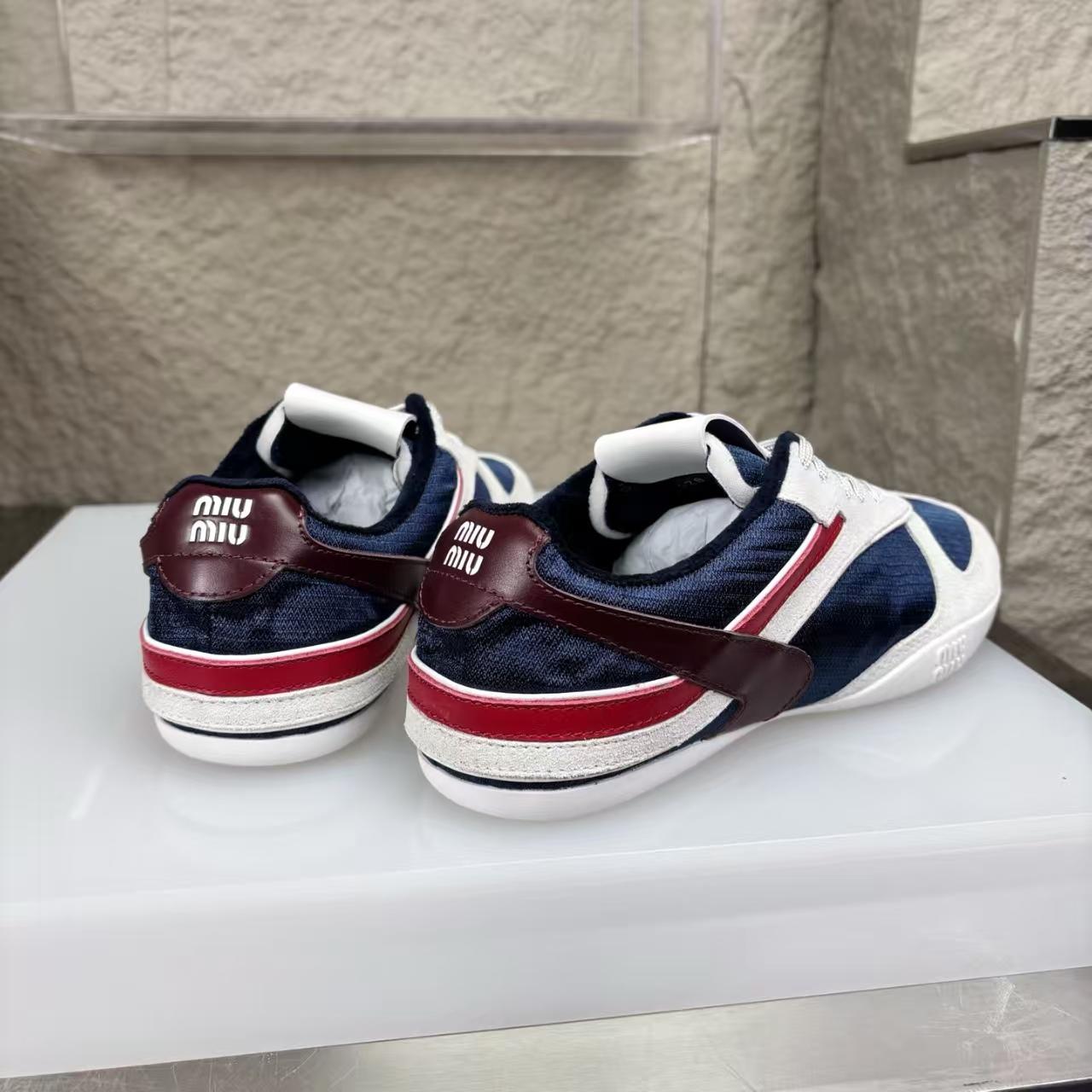 Miu Miu Gymnasium Sneakers - FashionPlug
