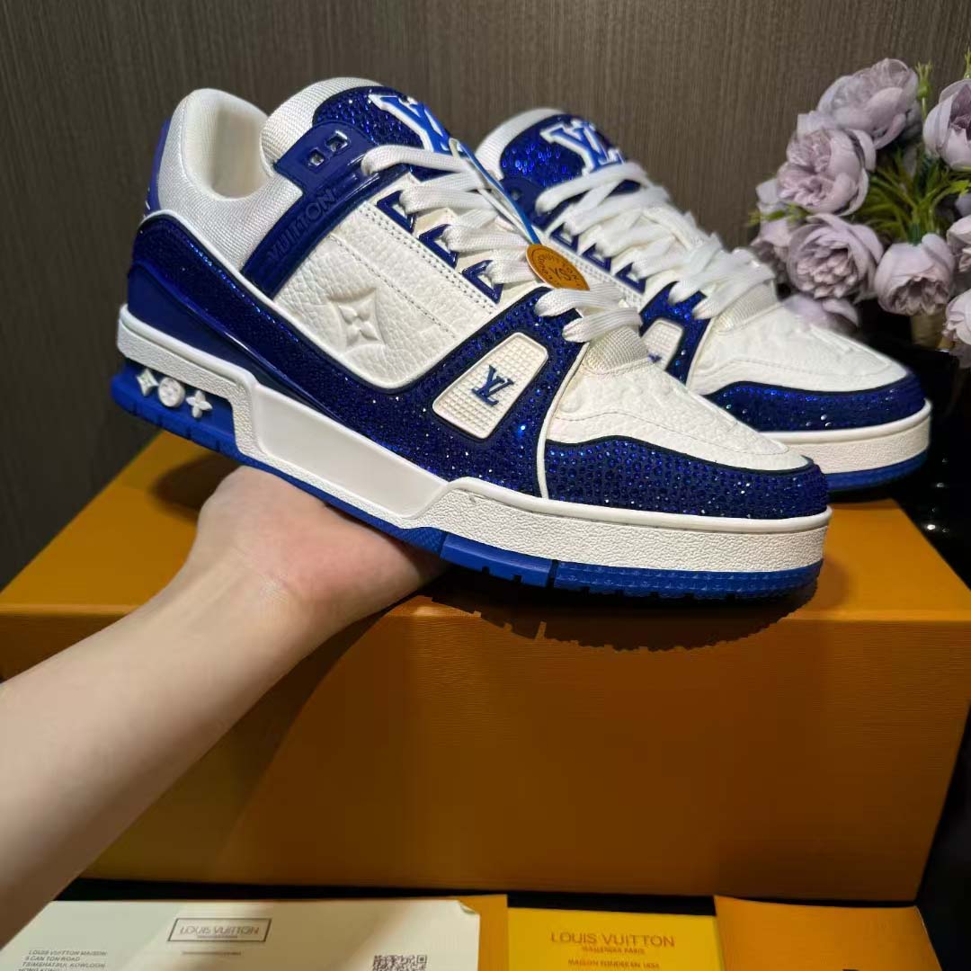 Louis Vuitton LV Trainer Sneaker   1AC5AU - FashionPlug
