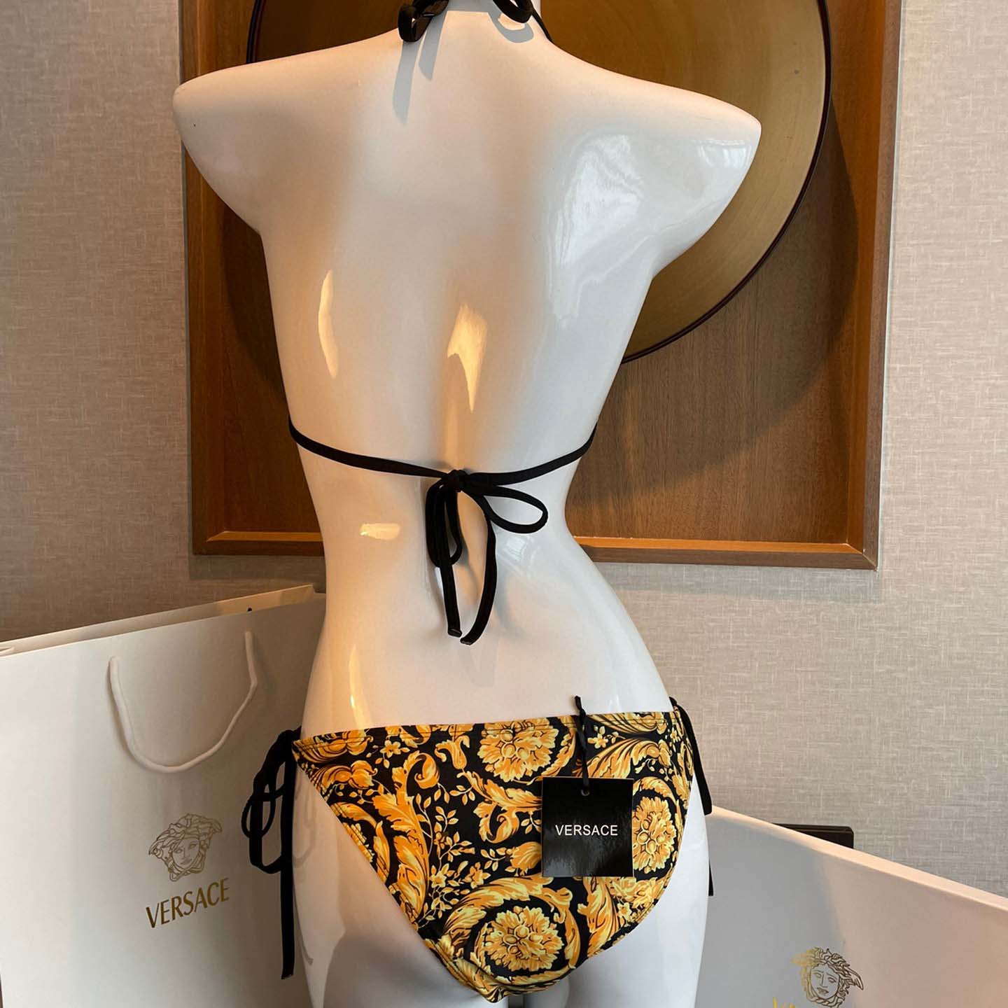 Dolce & Gabbana Barocco  Two-piece Swimsuit - FashionPlug