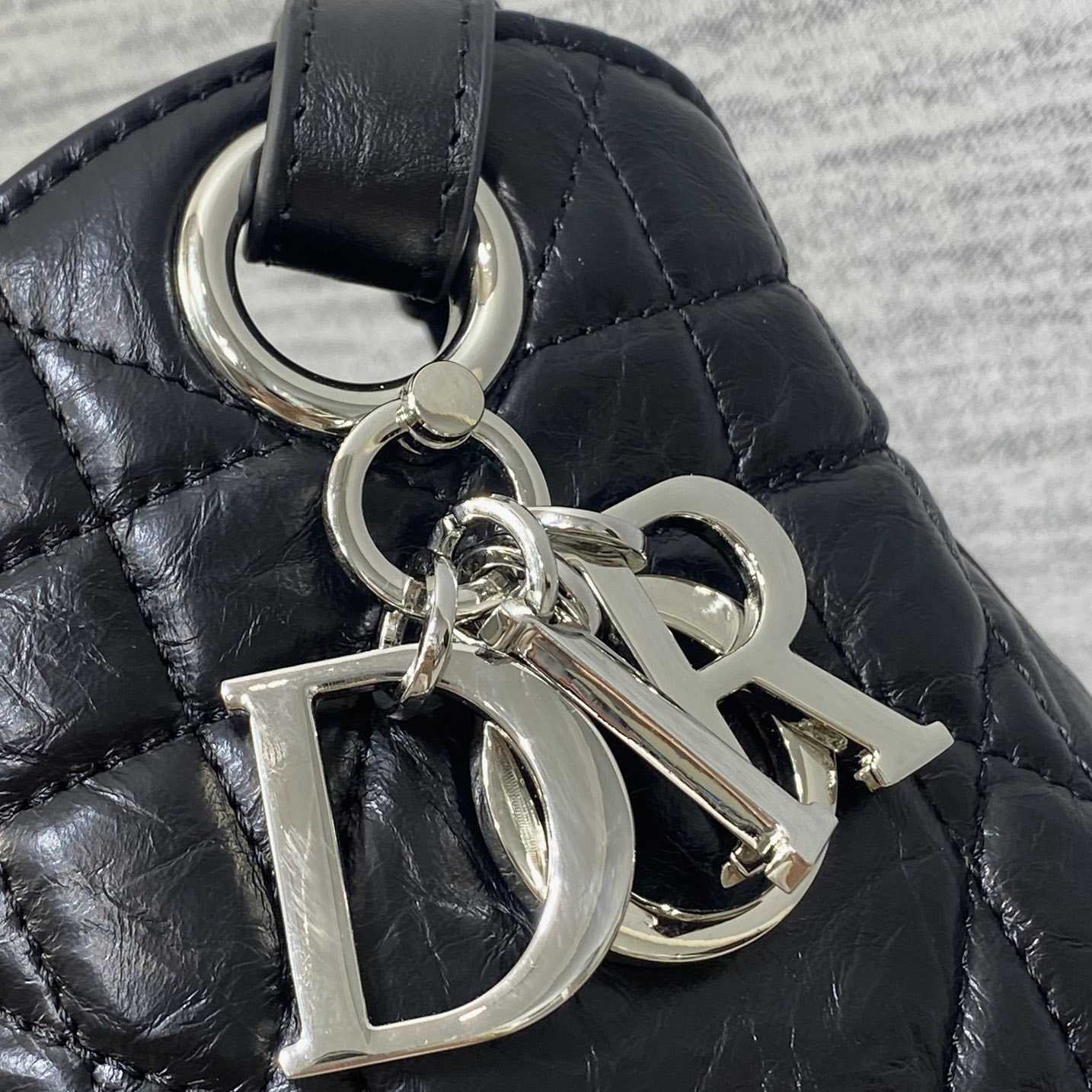 Dior Medium D-Motion Hobo Bucket Bag  - FashionPlug