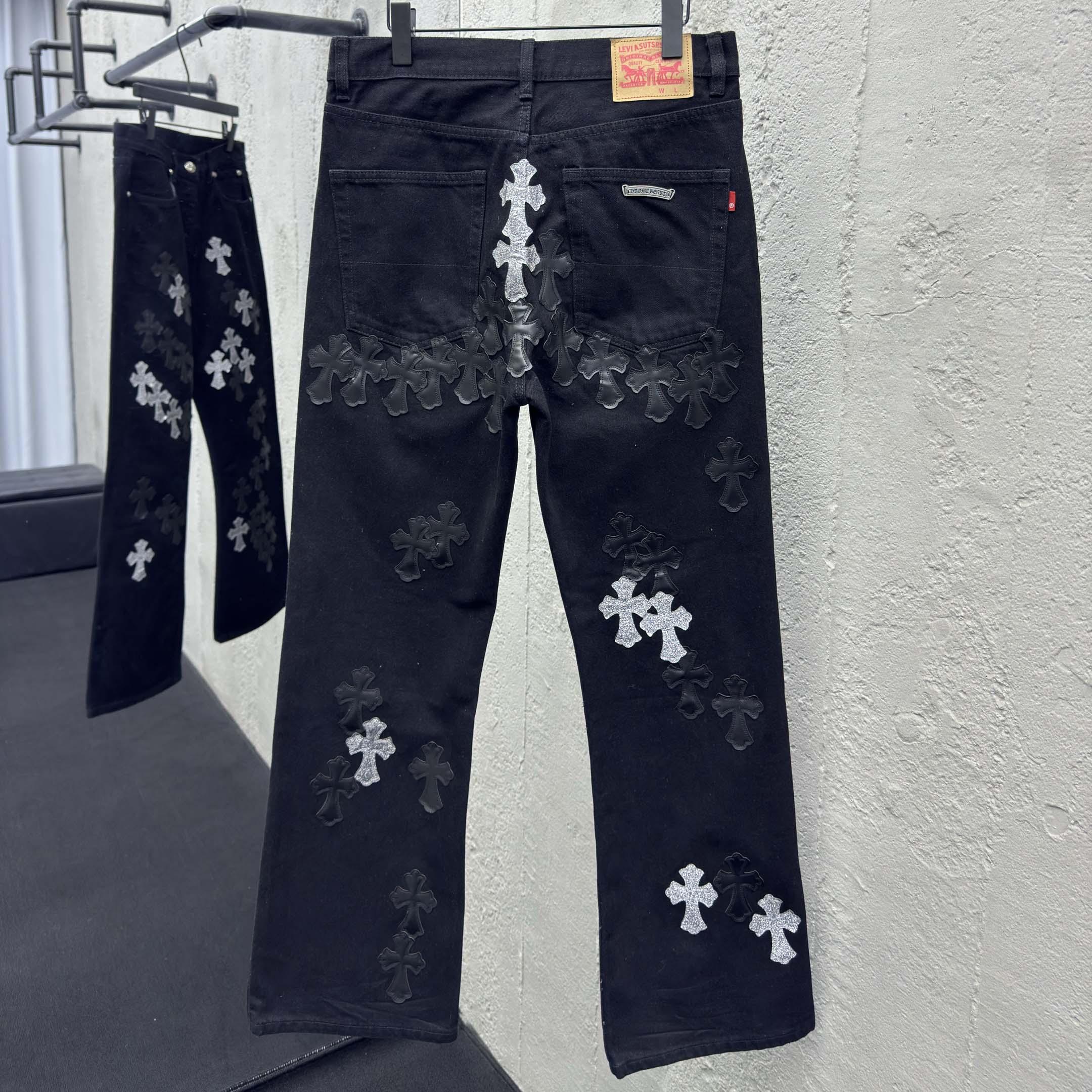 Chrome Hearts Jeans - FashionPlug