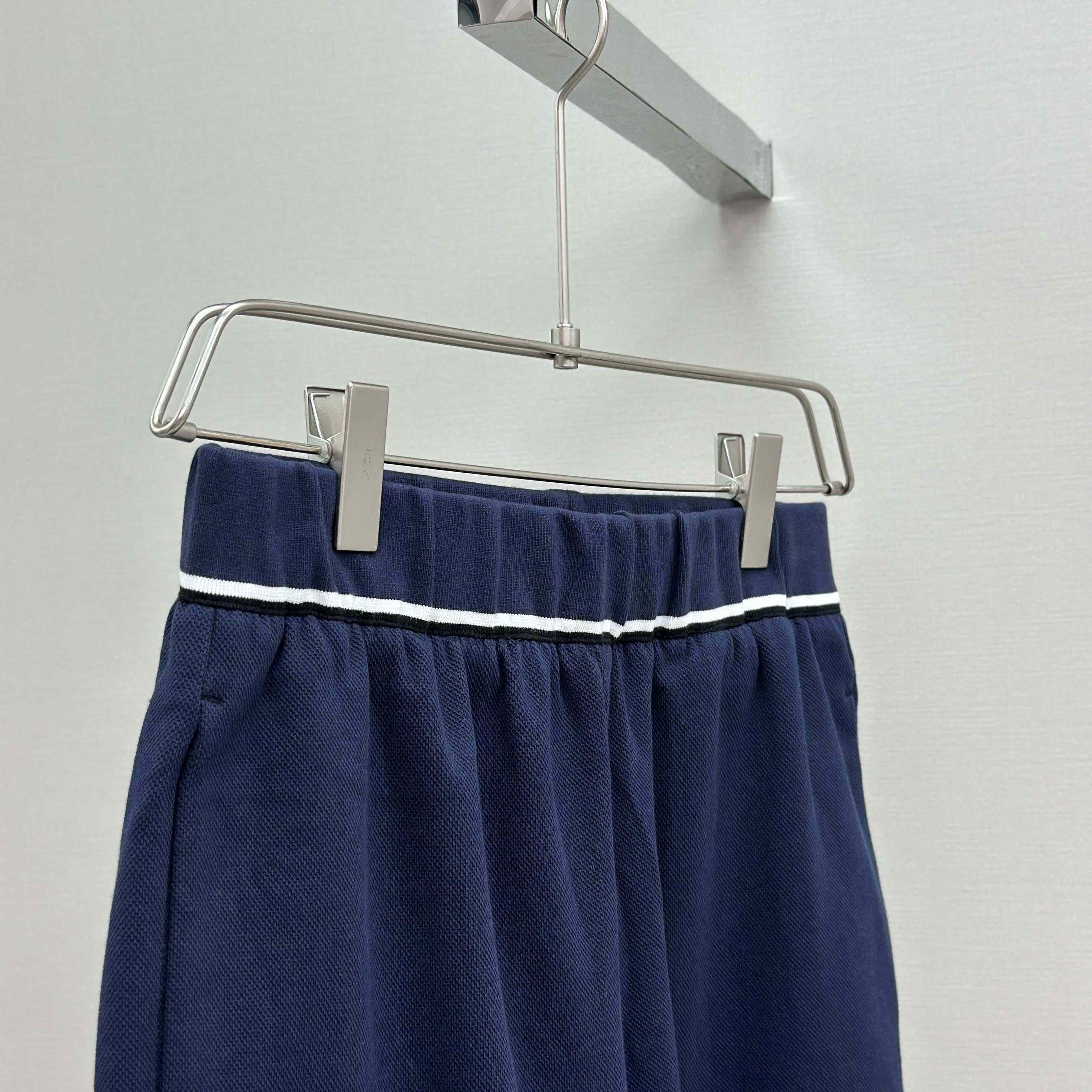 Miu Miu Bonded Piqué And Technical Jersey Bermudas - FashionPlug