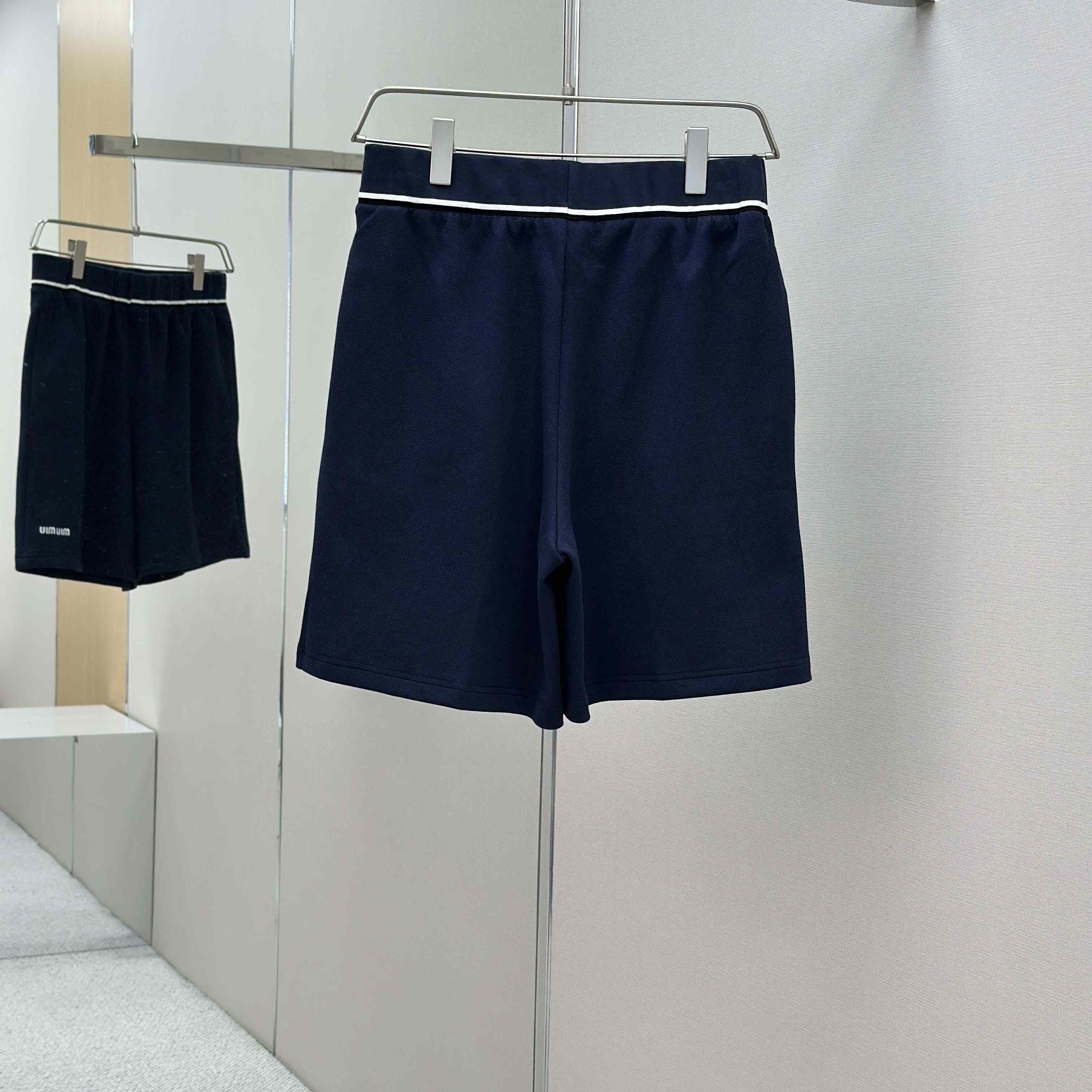 Miu Miu Bonded Piqué And Technical Jersey Bermudas - FashionPlug
