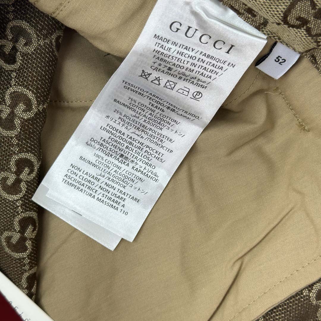 Gucci GG Canvas Shorts - FashionPlug