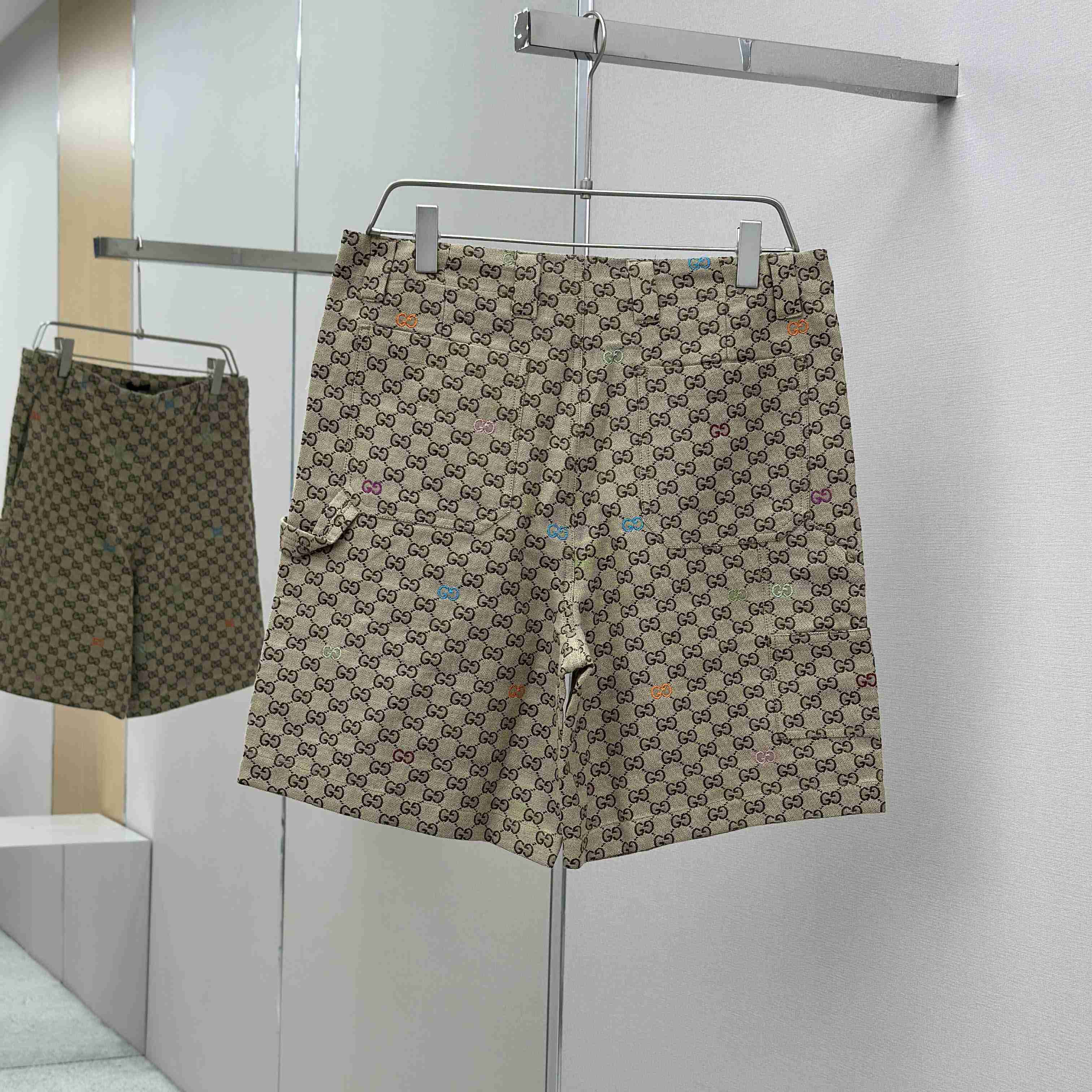Gucci GG Canvas Shorts - FashionPlug