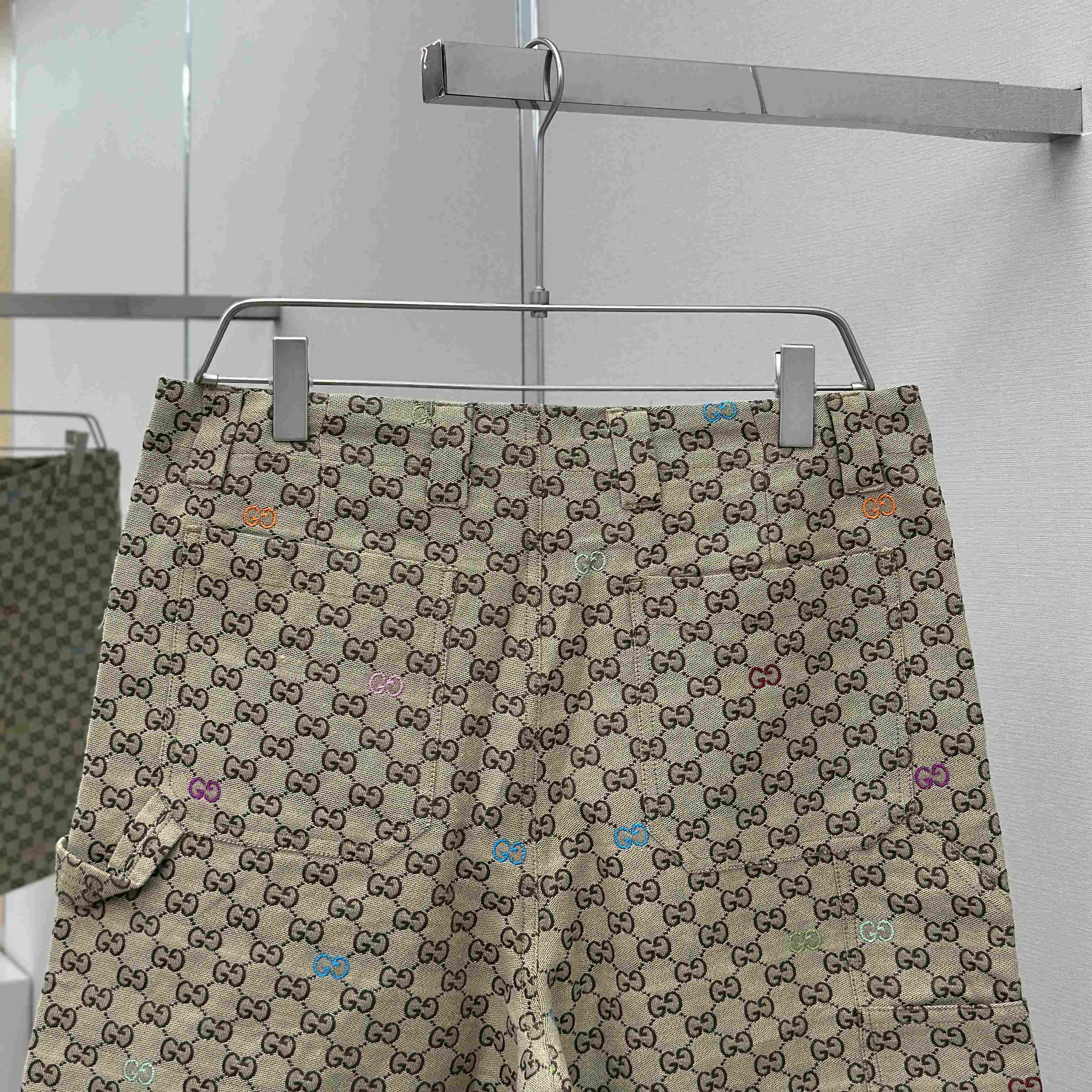 Gucci GG Canvas Shorts - FashionPlug