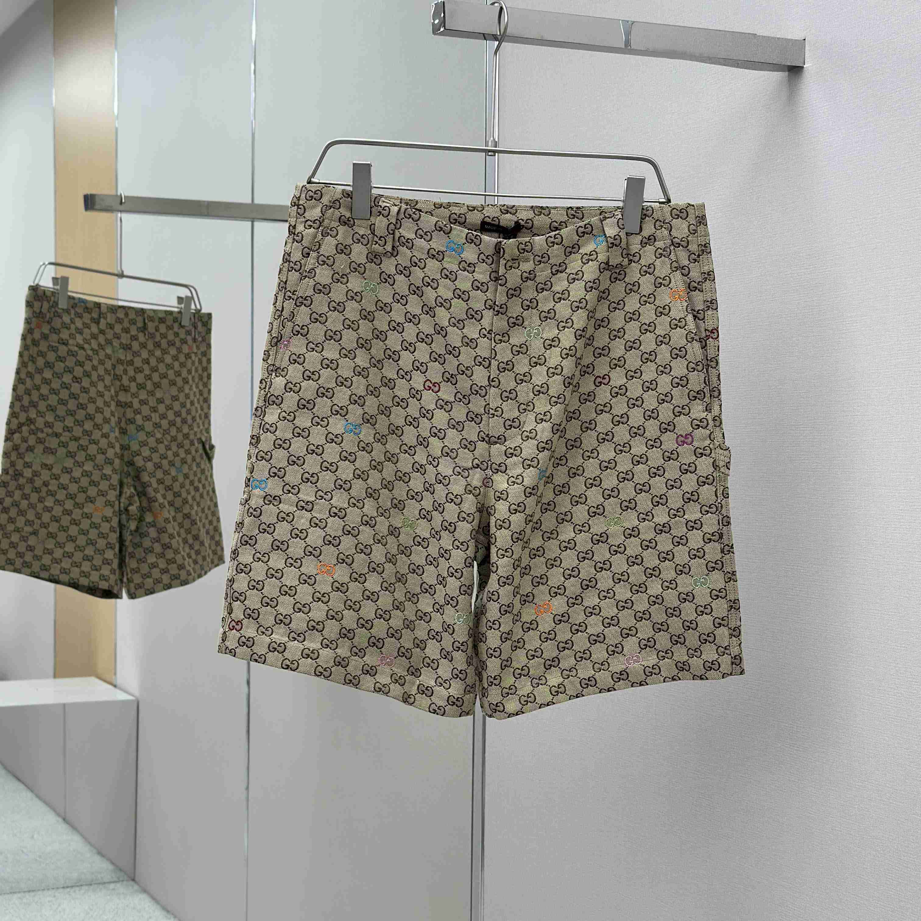 Gucci GG Canvas Shorts - FashionPlug