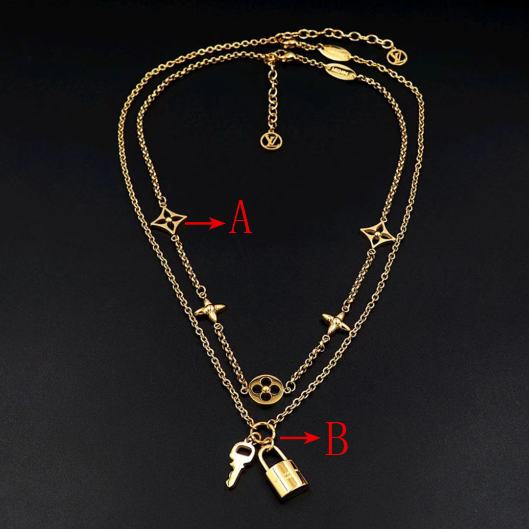 Louis Vuitton Necklace   - FashionPlug