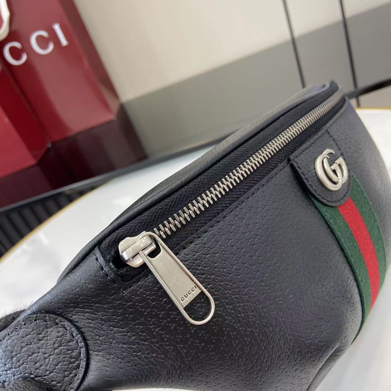 Gucci Ophidia Small Belt Bag - FashionPlug