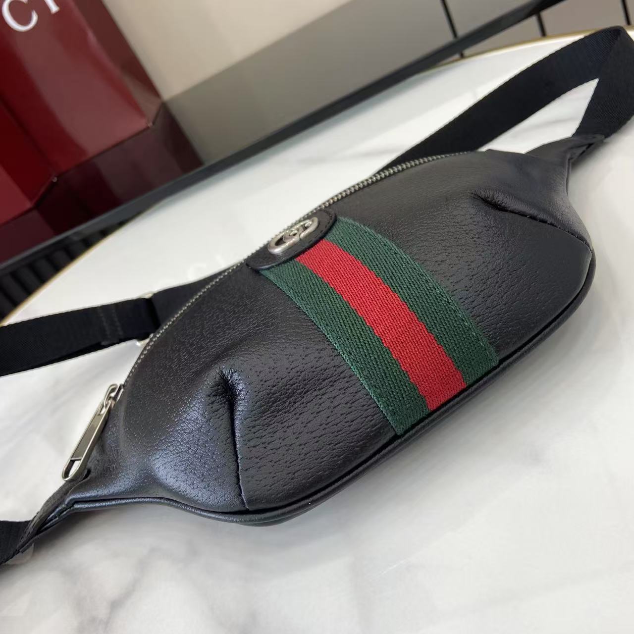 Gucci Ophidia Small Belt Bag - FashionPlug
