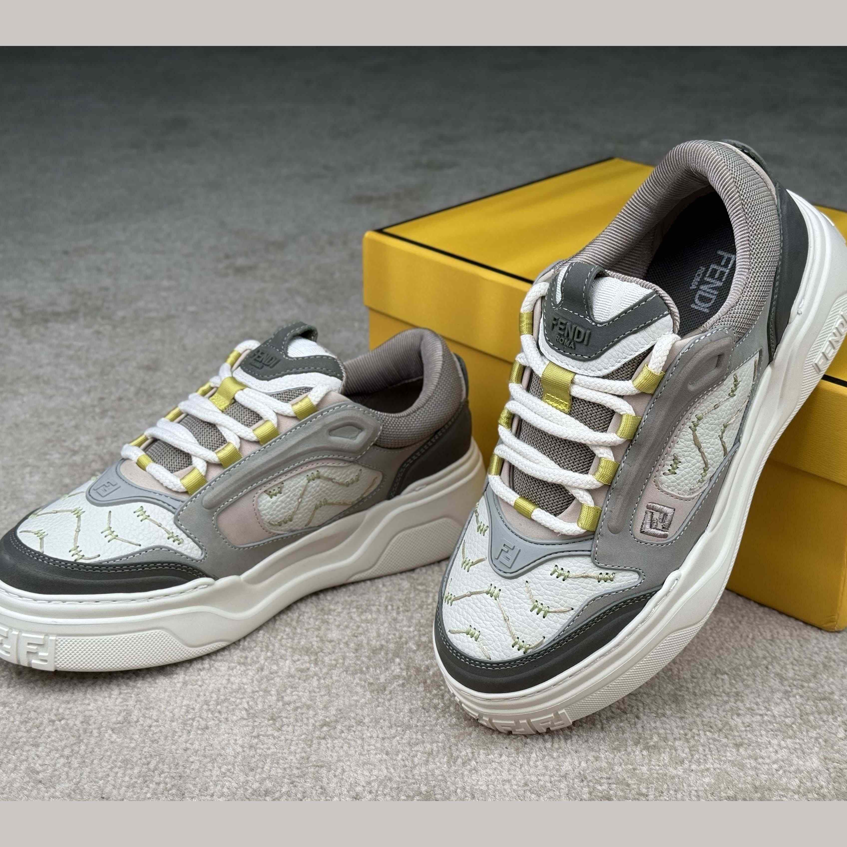Fendi Force Trainers  - FashionPlug