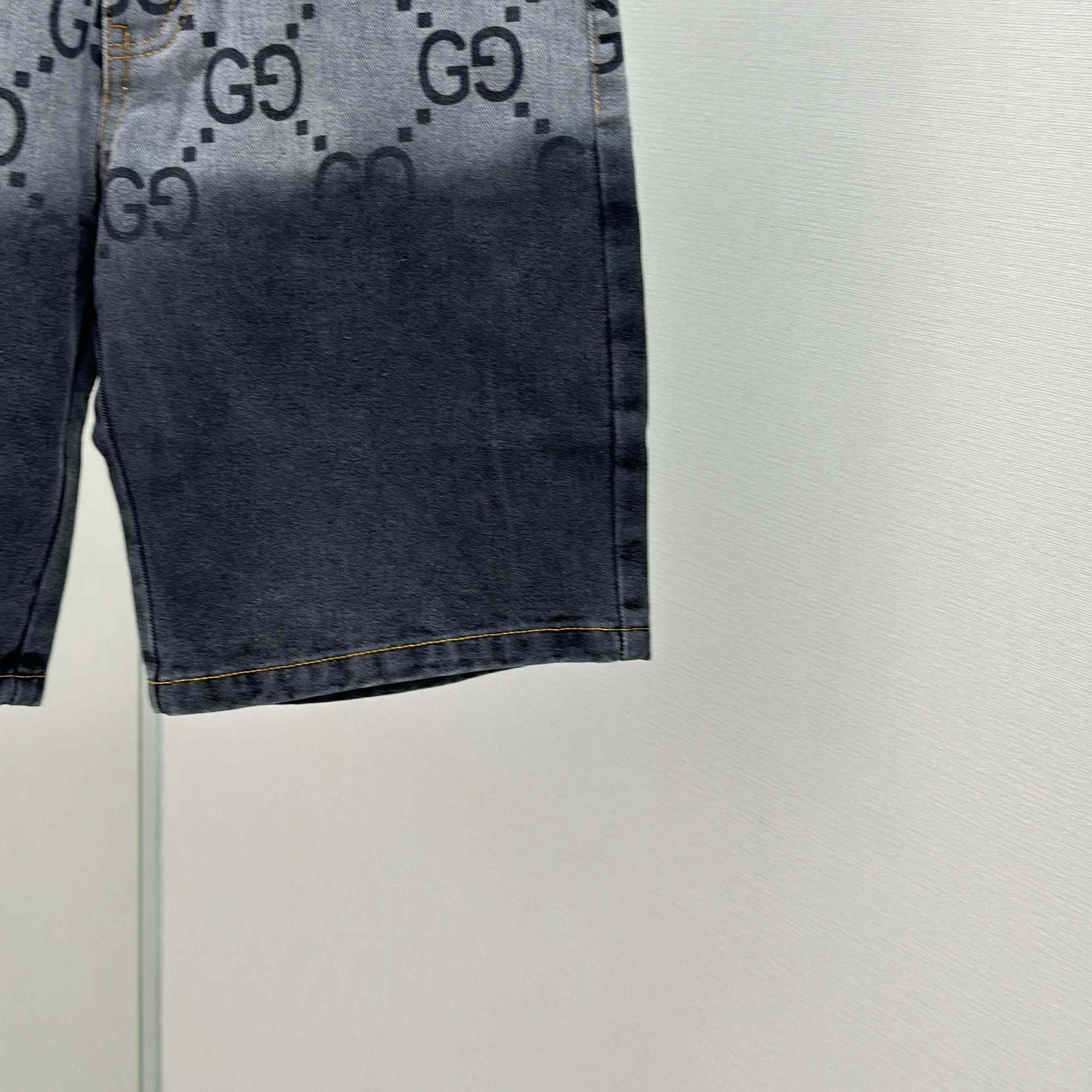 Gucci GG Denim Shorts - FashionPlug