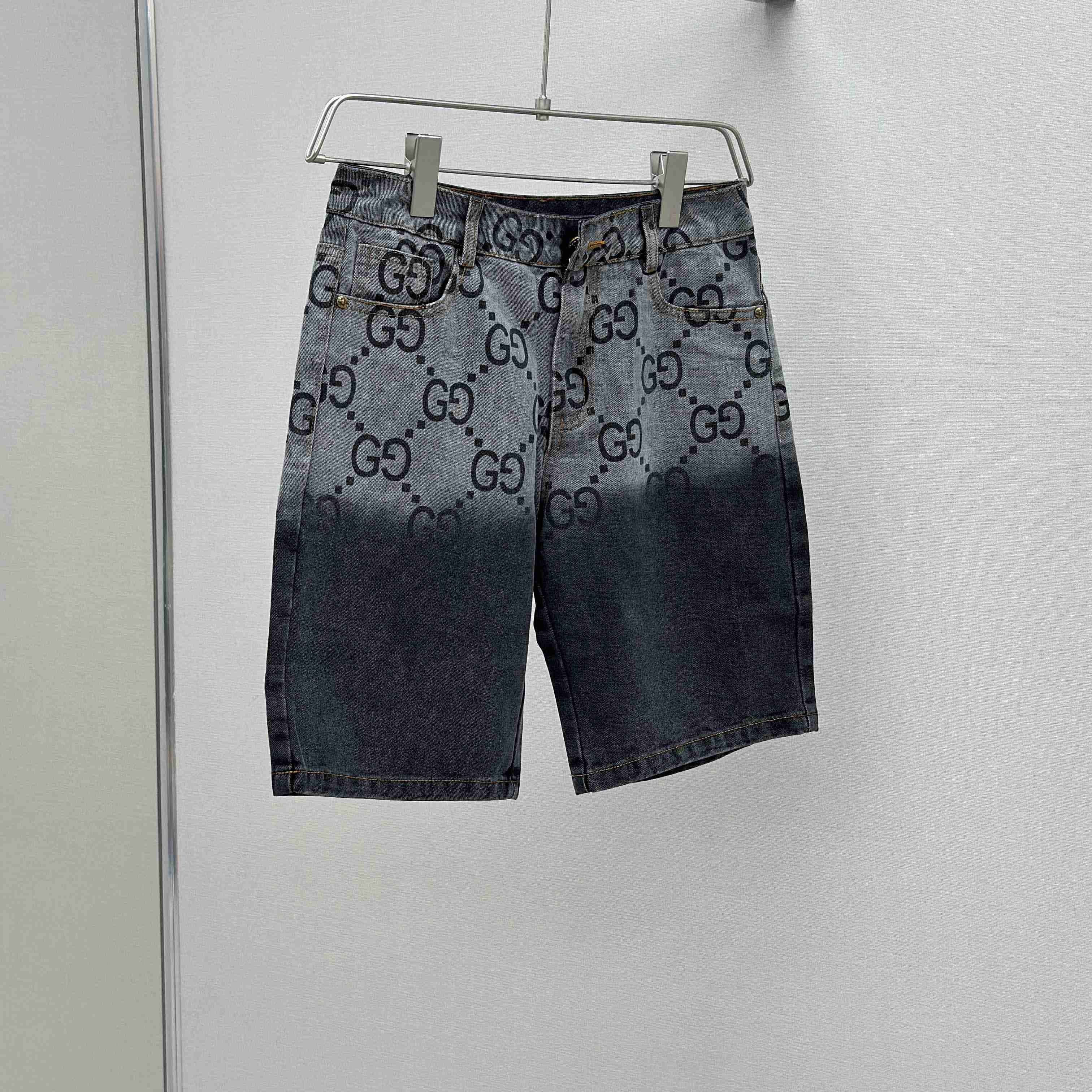 Gucci GG Denim Shorts - FashionPlug