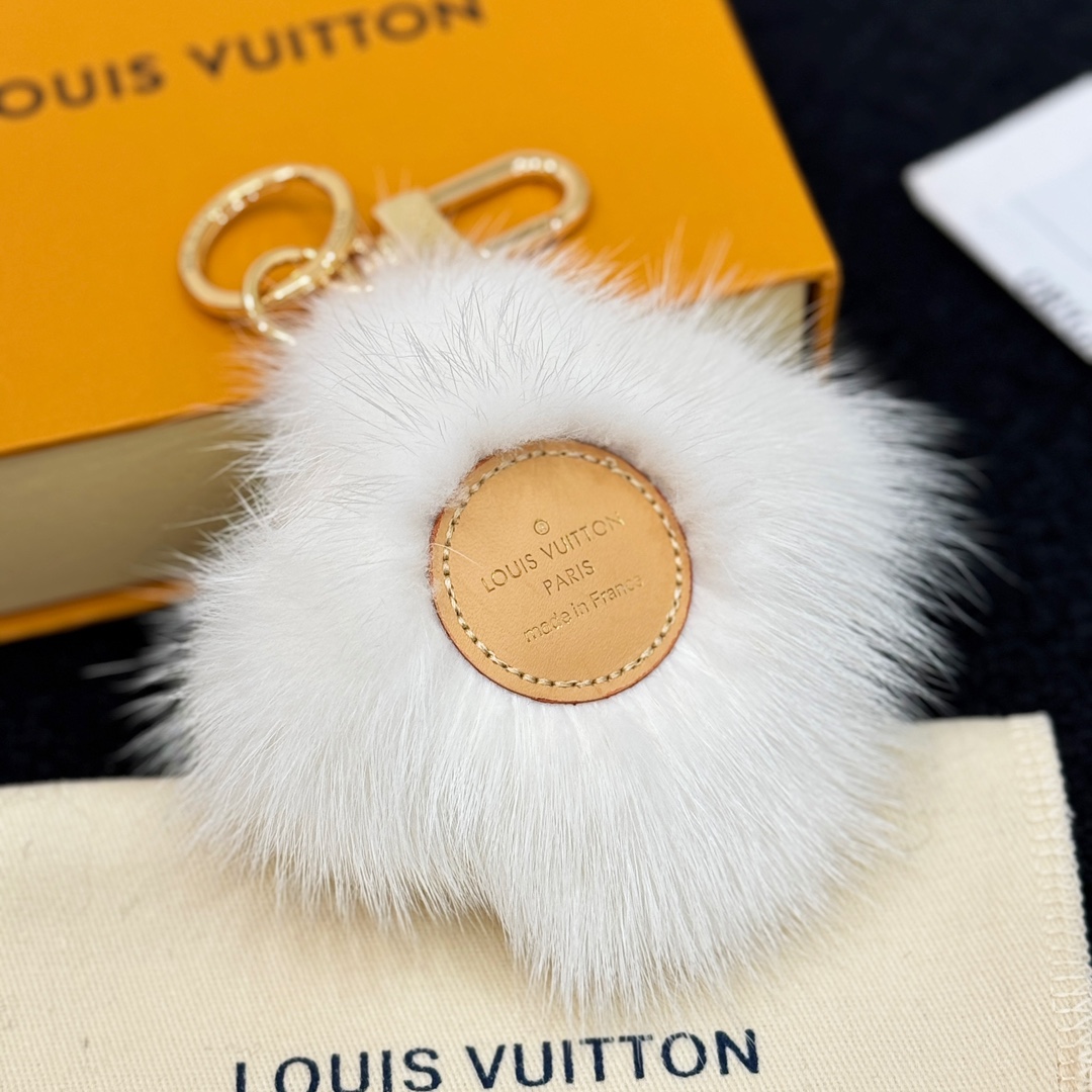 Louis Vuitton Vivienne Fur Key Holder   M02300 - FashionPlug