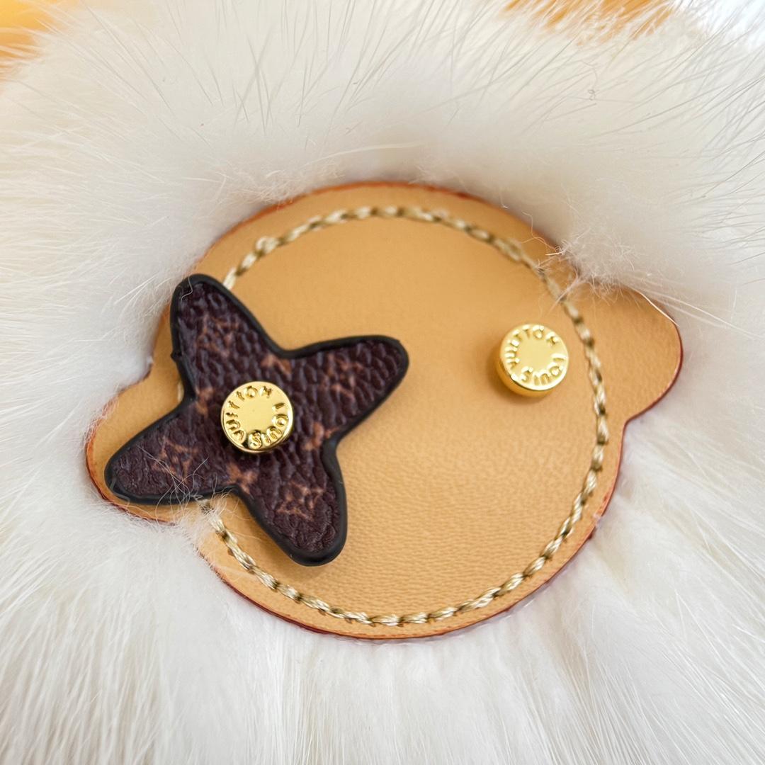 Louis Vuitton Vivienne Fur Key Holder   M02300 - FashionPlug
