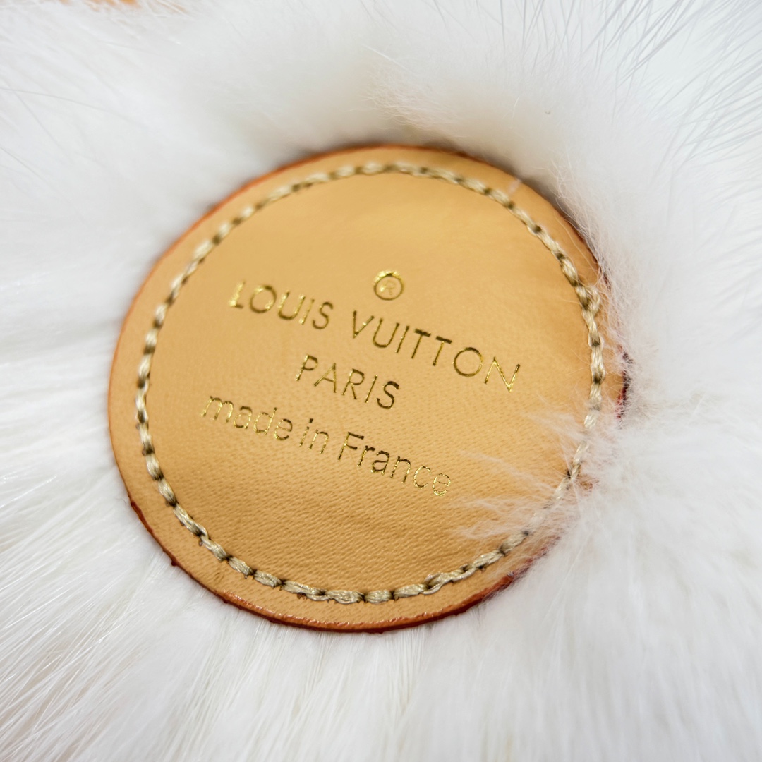 Louis Vuitton Vivienne Fur Key Holder   M02300 - FashionPlug