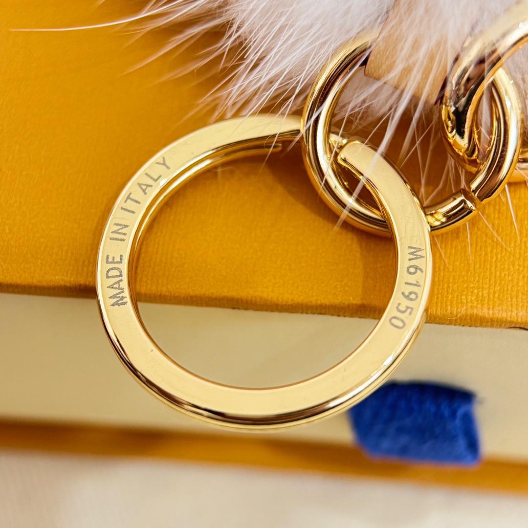 Louis Vuitton Vivienne Fur Key Holder   M02300 - FashionPlug