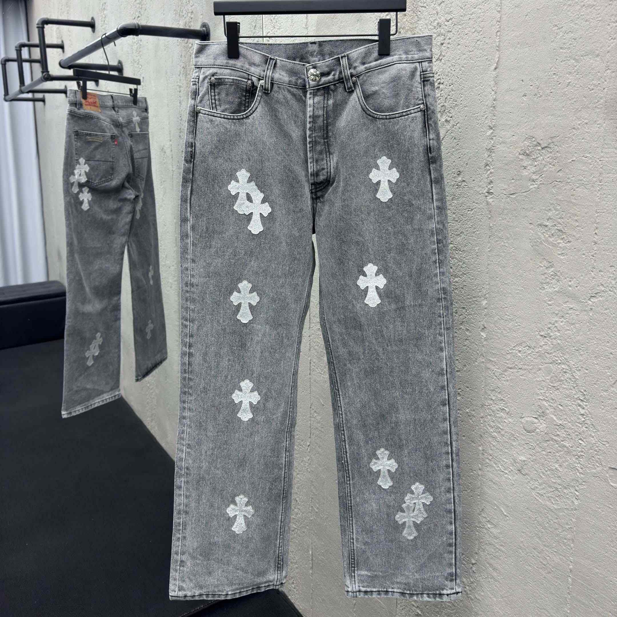 Chrome Hearts Jeans - FashionPlug