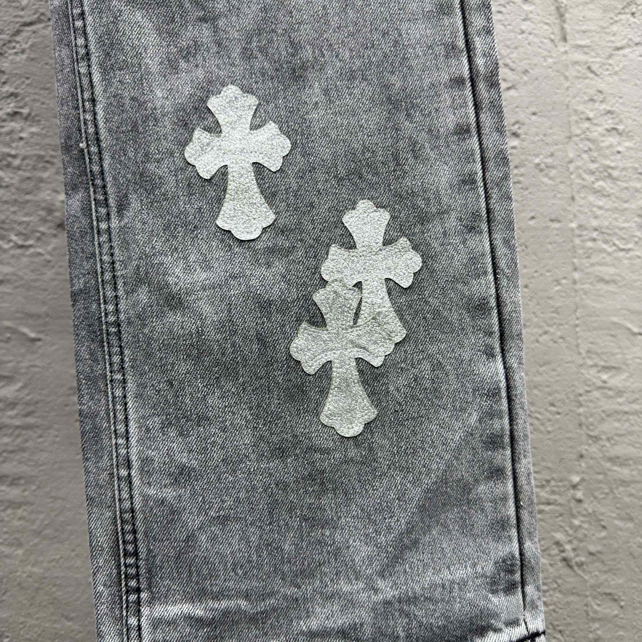 Chrome Hearts Jeans - FashionPlug