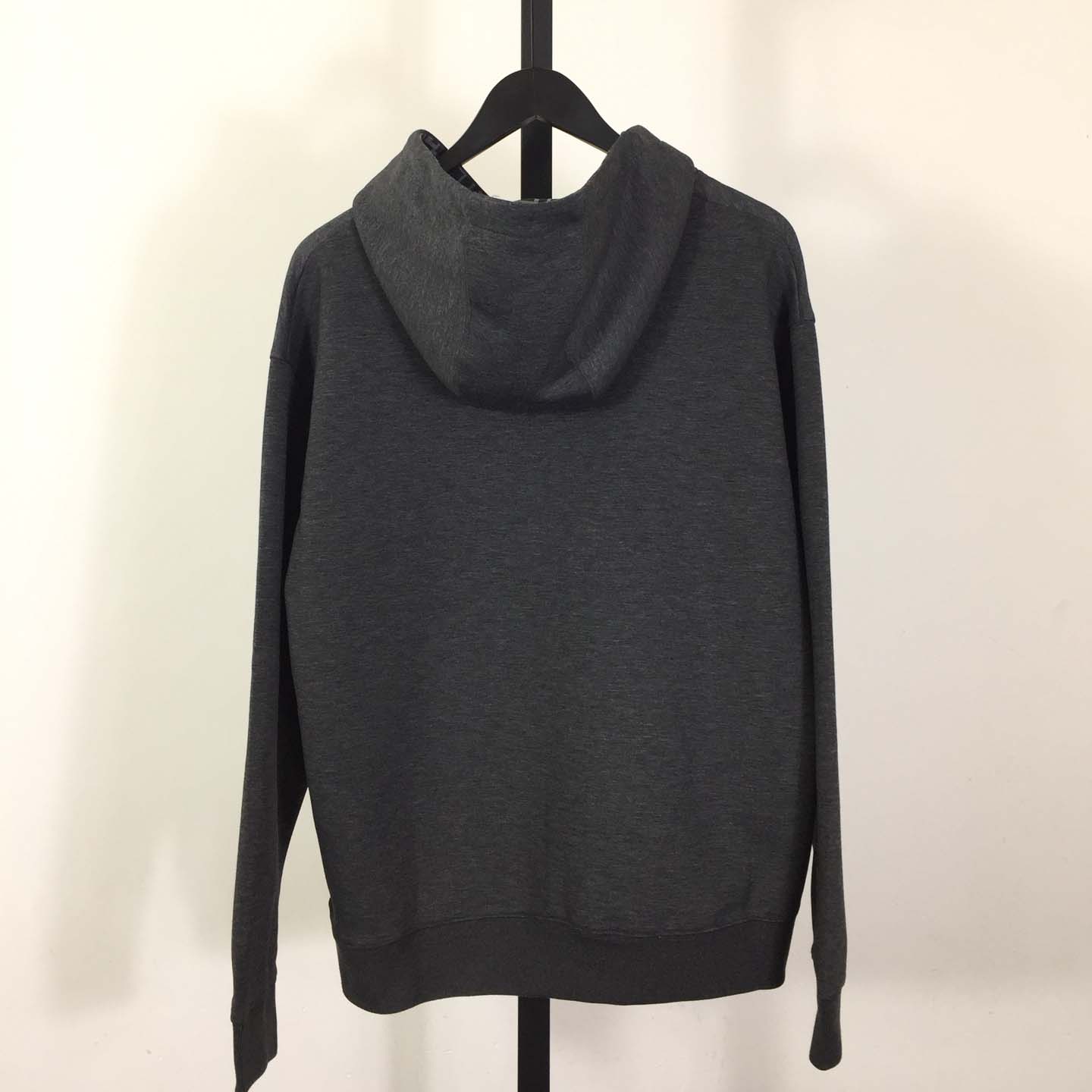 Fendi Dark Gray Cotton Sweatshirt - FashionPlug