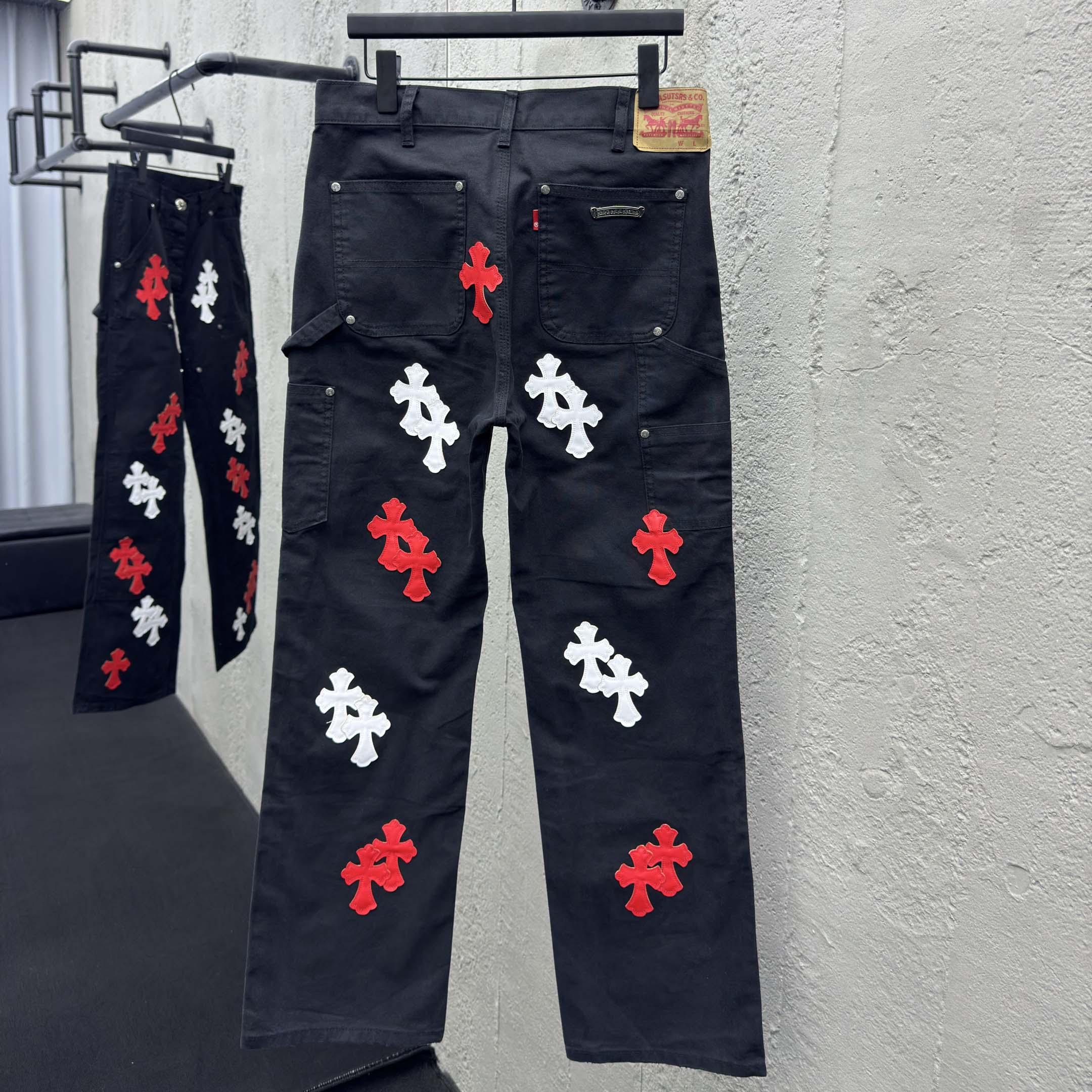 Chrome Hearts Jeans - FashionPlug