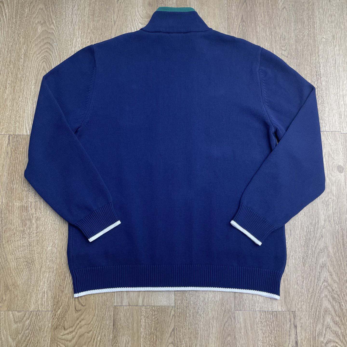 Casablanca Knit Tennis Track Jacket   D0095 - FashionPlug
