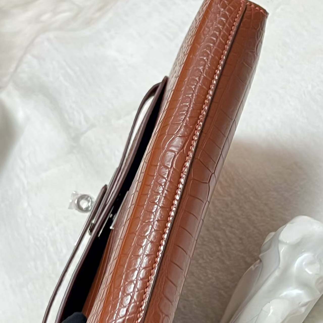Hermes Kelly Depeche Malachite 25cm - FashionPlug