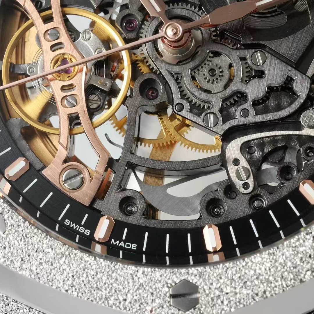 Audemars Piguet Royal Oak Double Balance Wheel Frosted Gold - FashionPlug
