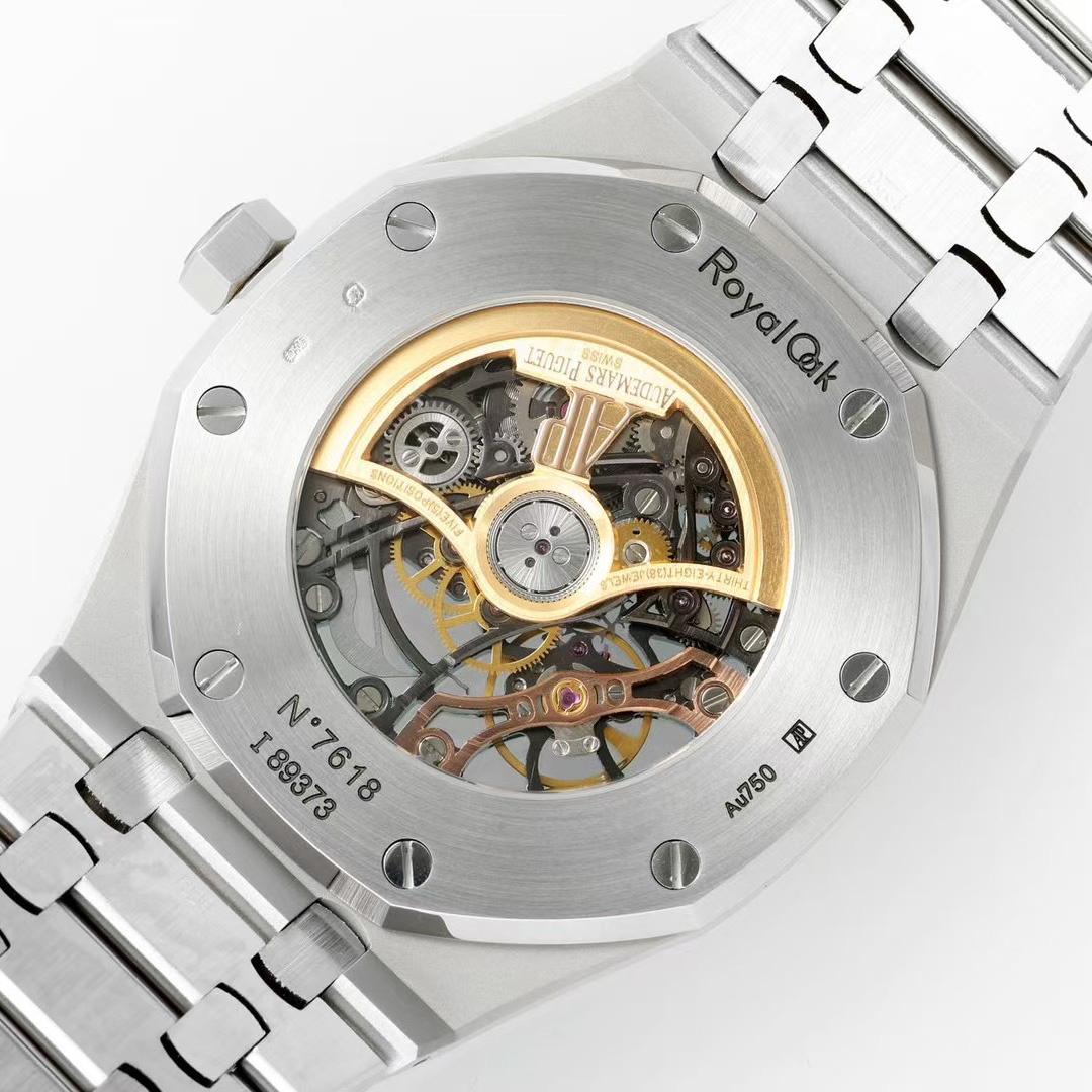 Audemars Piguet Royal Oak Double Balance Wheel Frosted Gold - FashionPlug