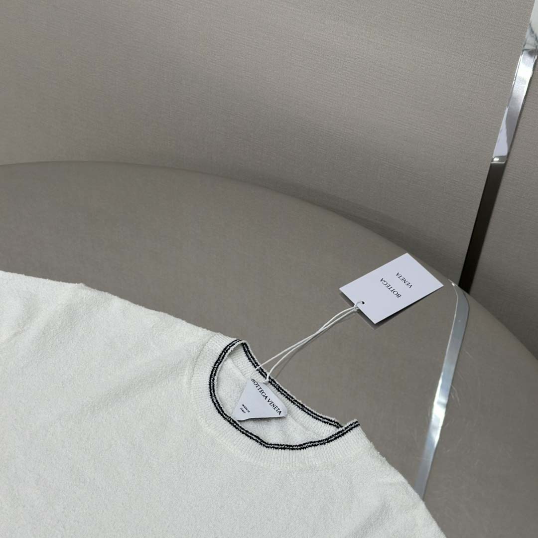 Bottega Veneta Cotton Bouclé Top - FashionPlug