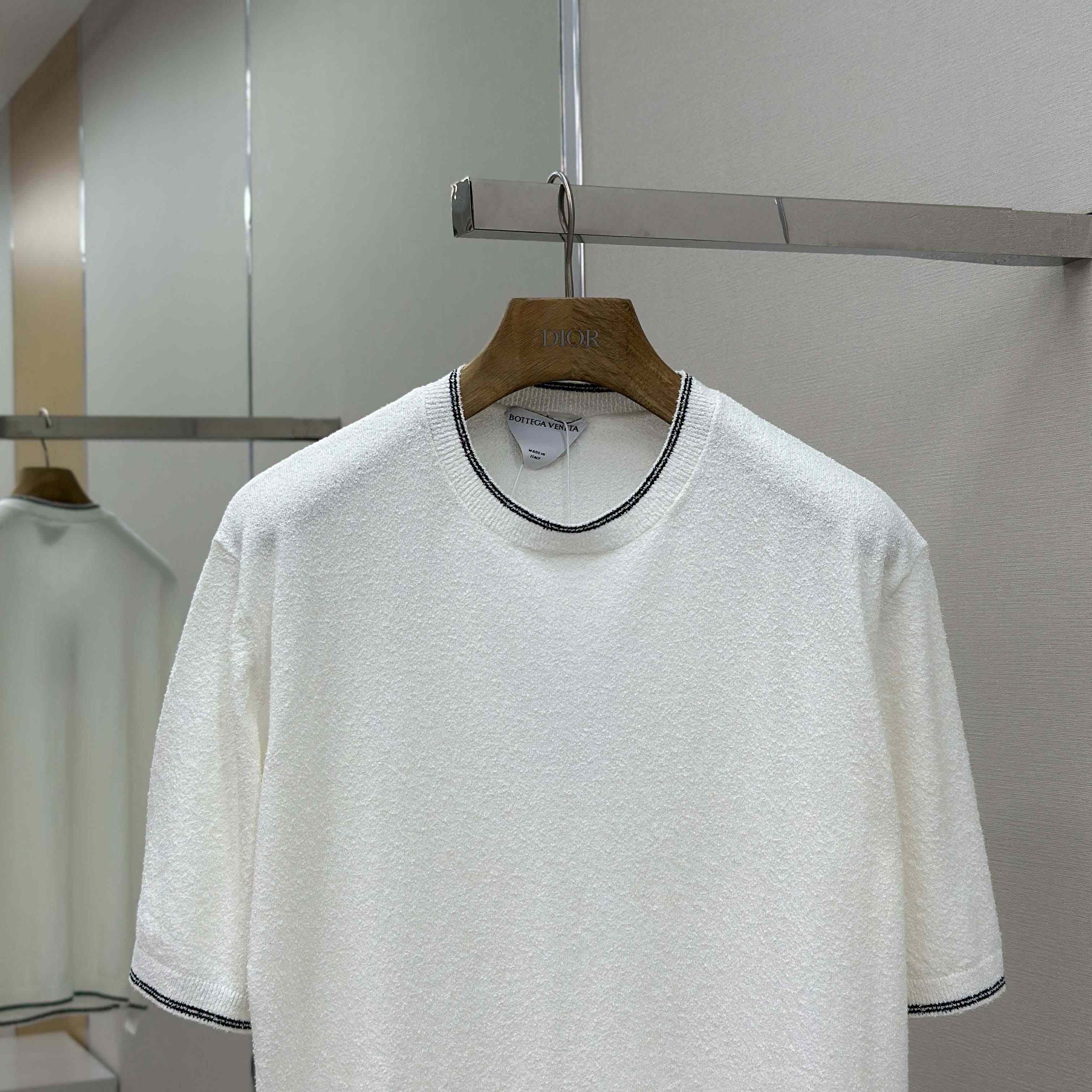 Bottega Veneta Cotton Bouclé Top - FashionPlug