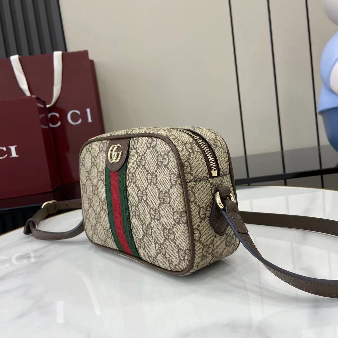 Gucci Ophidia Small Camera Bag - FashionPlug