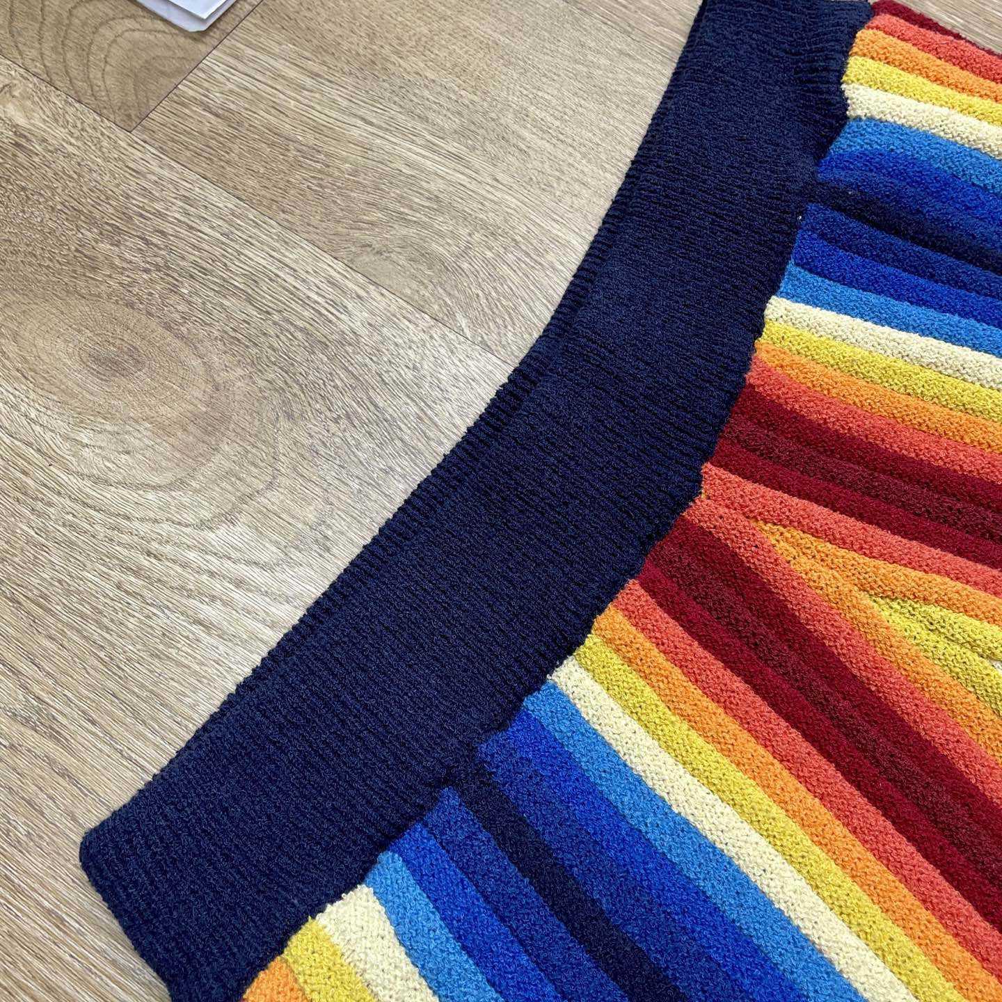 Casablanca Gradient Stripe Towelling Shorts Z6006 - FashionPlug