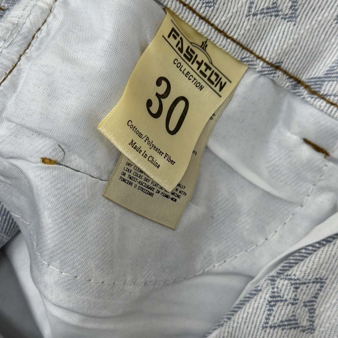 Louis Vuitton Monogram Denim Shorts - FashionPlug