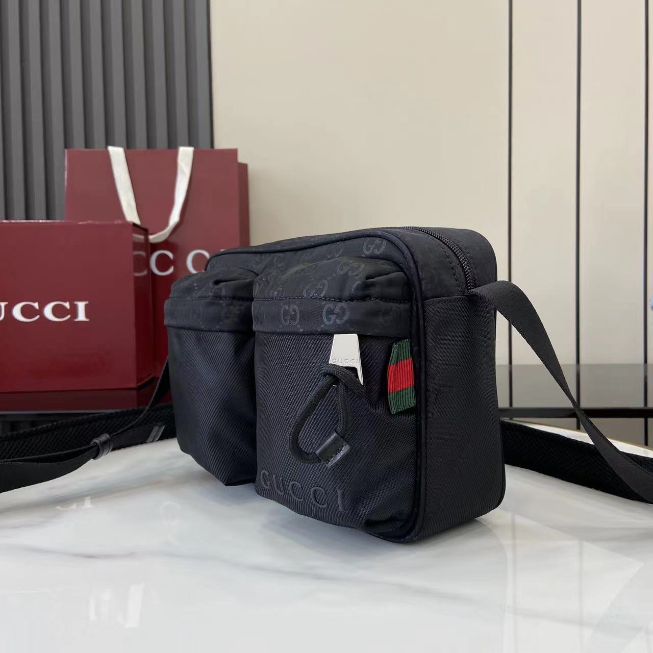 Gucci Nexus Small Crossbody Bag - FashionPlug