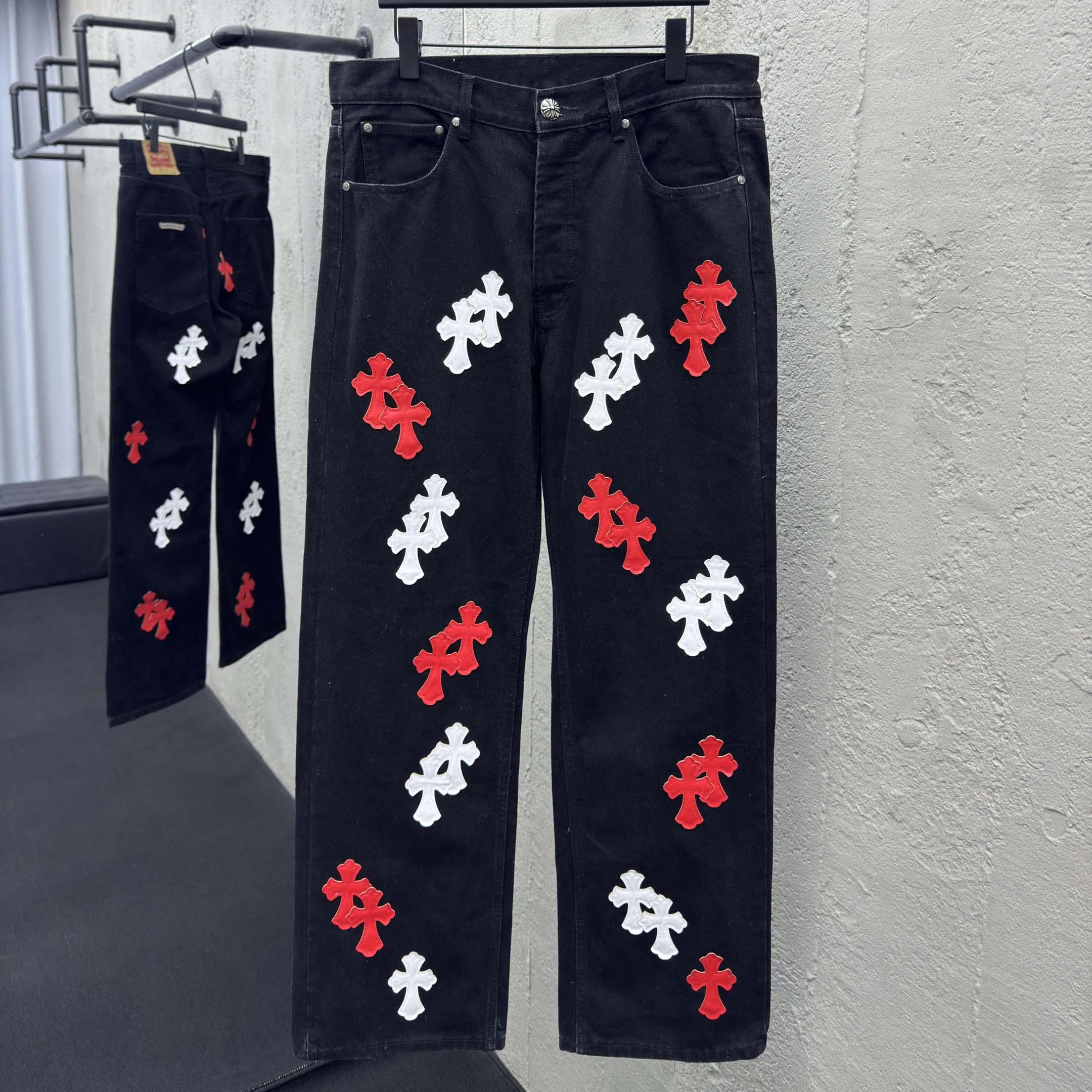 Chrome Hearts Jeans - FashionPlug