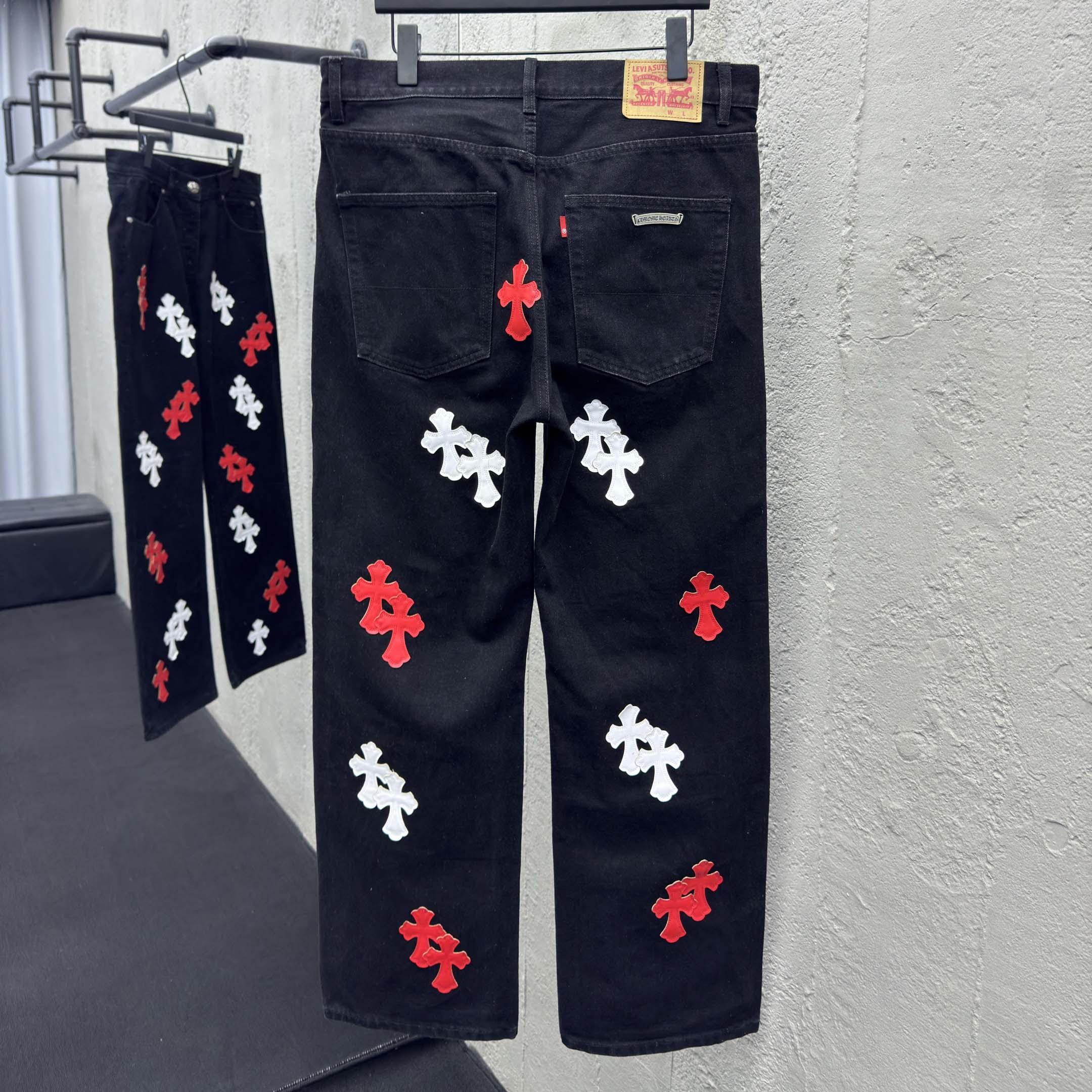 Chrome Hearts Jeans - FashionPlug