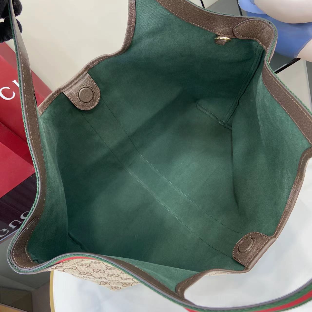Gucci Giglio Large Tote Bag - FashionPlug