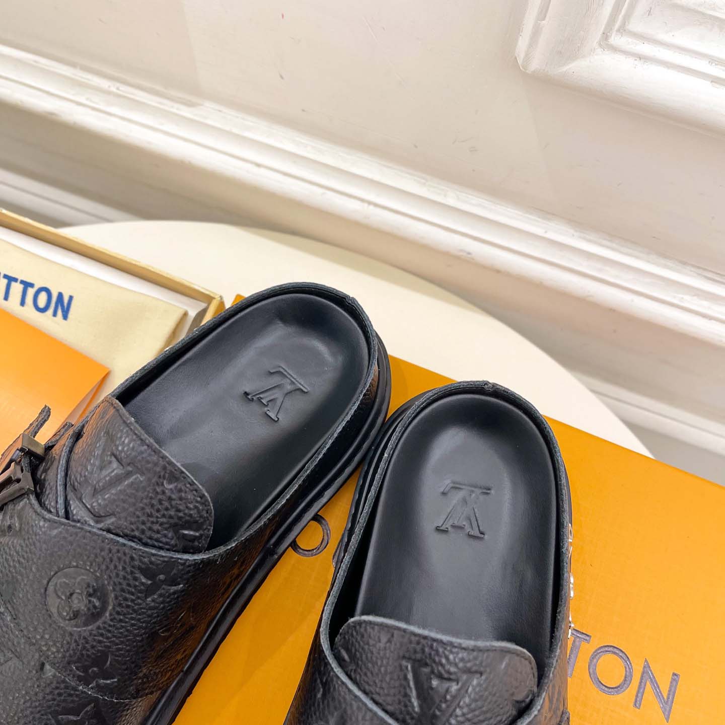 Louis Vuitton LV Easy Mule     - FashionPlug