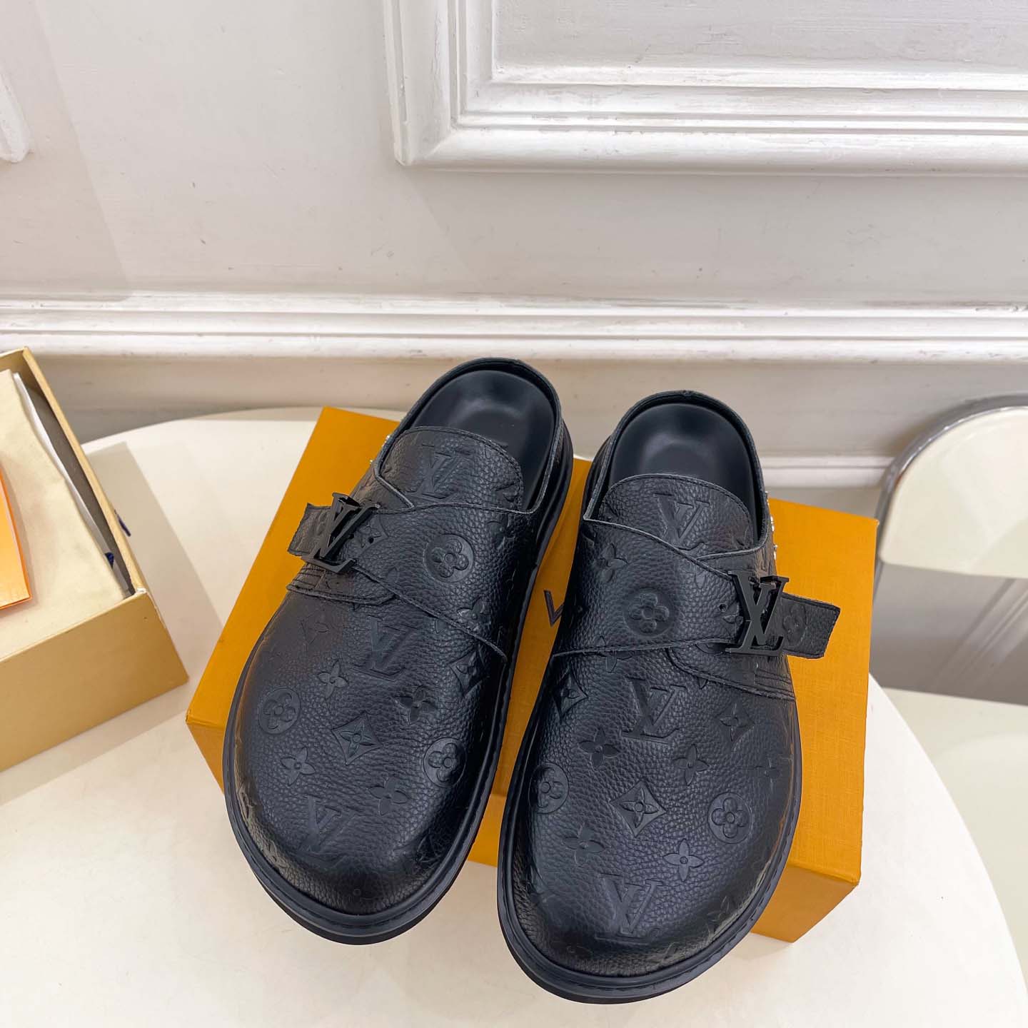 Louis Vuitton LV Easy Mule     - FashionPlug