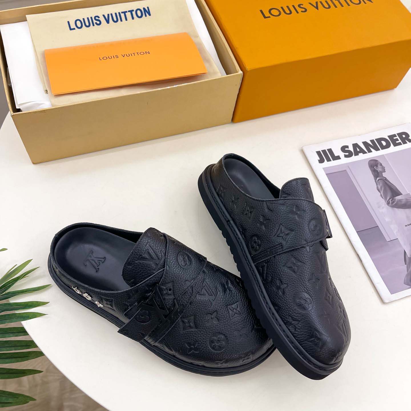 Louis Vuitton LV Easy Mule     - FashionPlug