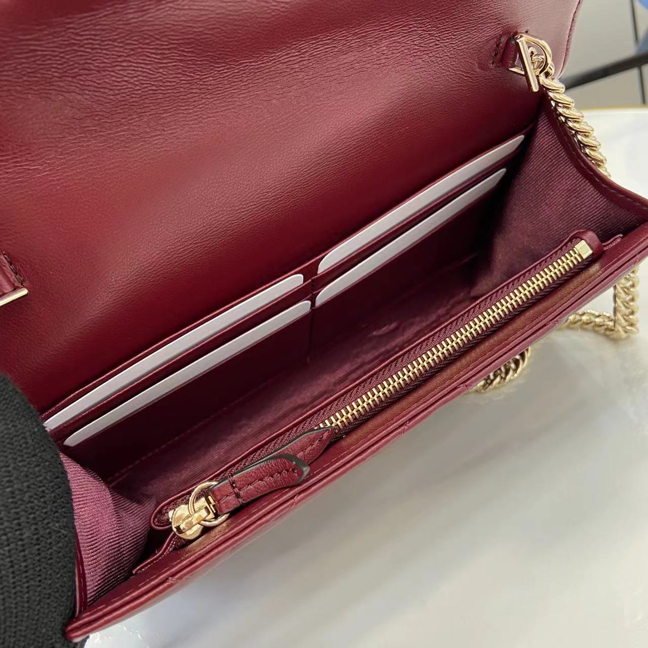 Gucci GG Marmont Wallet On Chain - FashionPlug