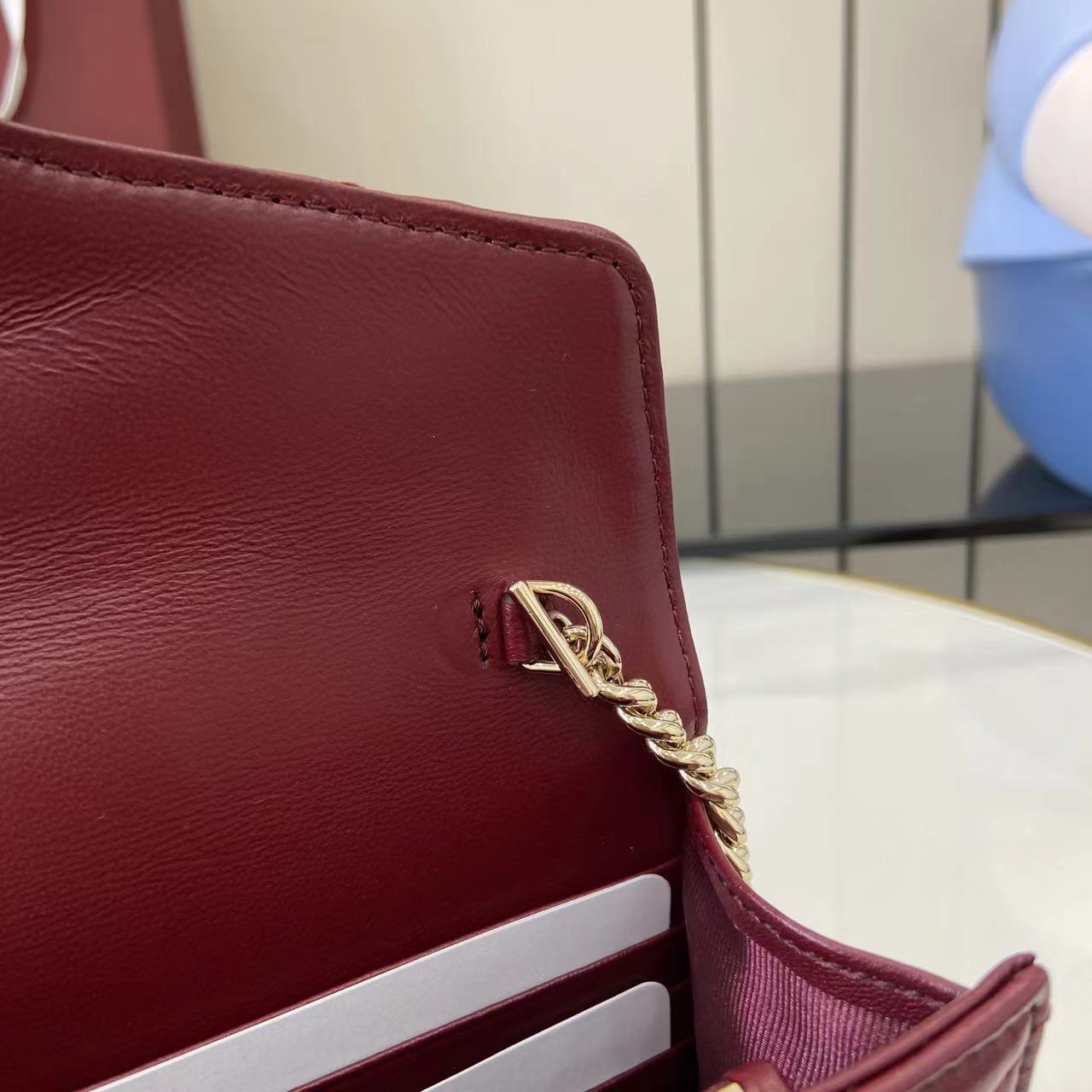 Gucci GG Marmont Wallet On Chain - FashionPlug