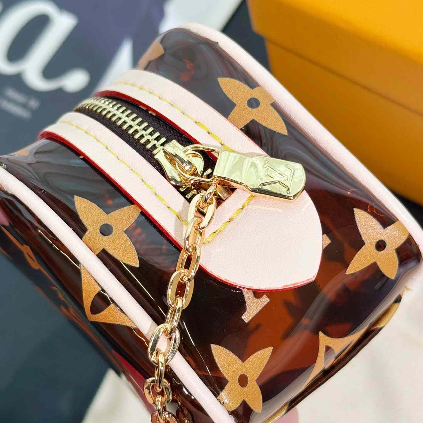 Louis Vuitton LV x TM Cube Coin Purse   M14943 - FashionPlug