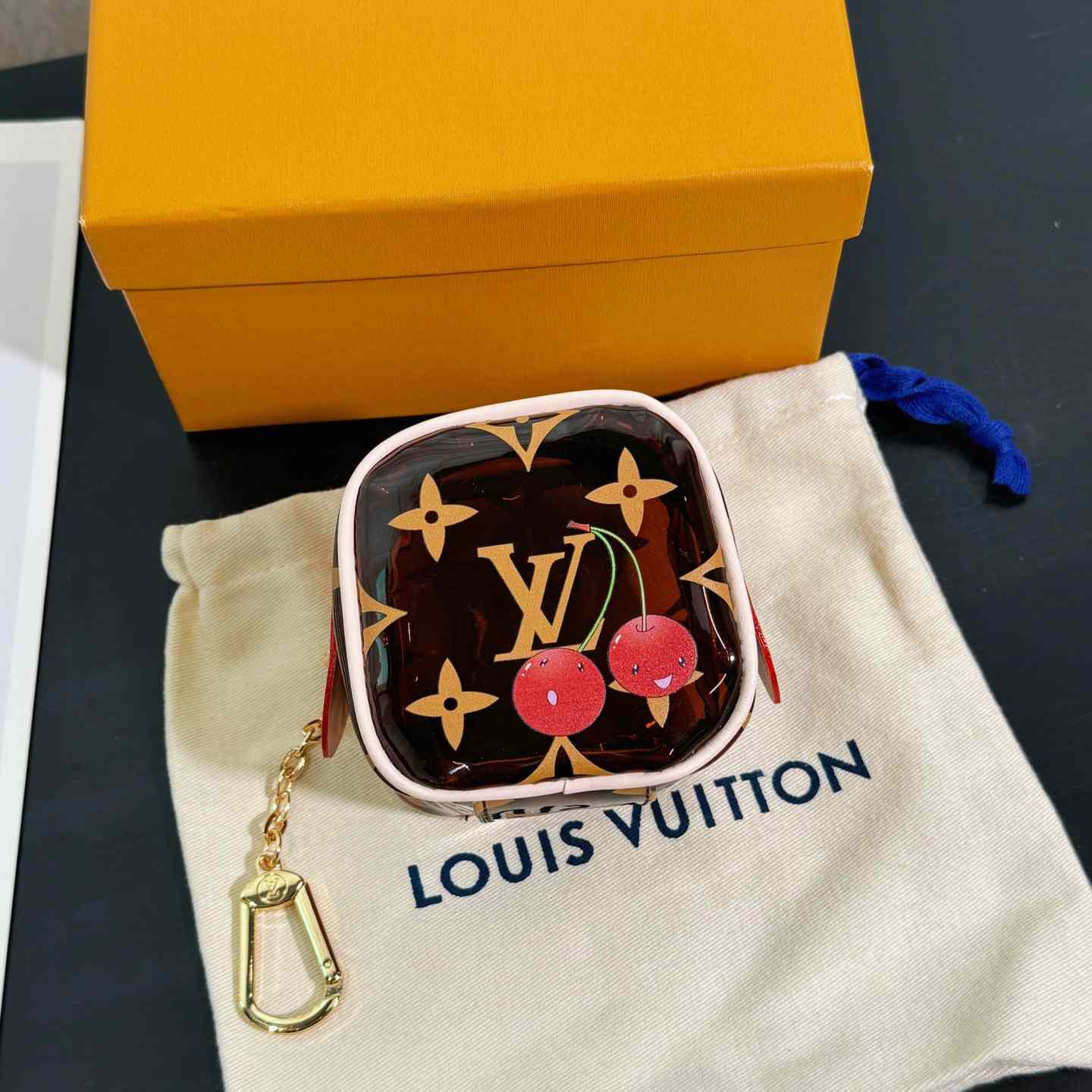 Louis Vuitton LV x TM Cube Coin Purse   M14943 - FashionPlug