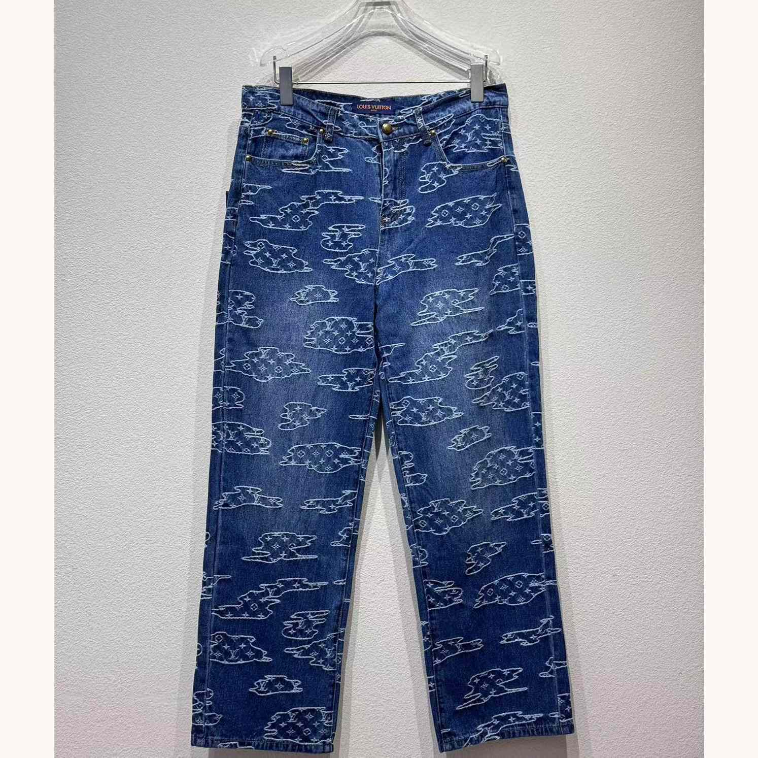 Louis Vuitton Monogram Jeans - FashionPlug