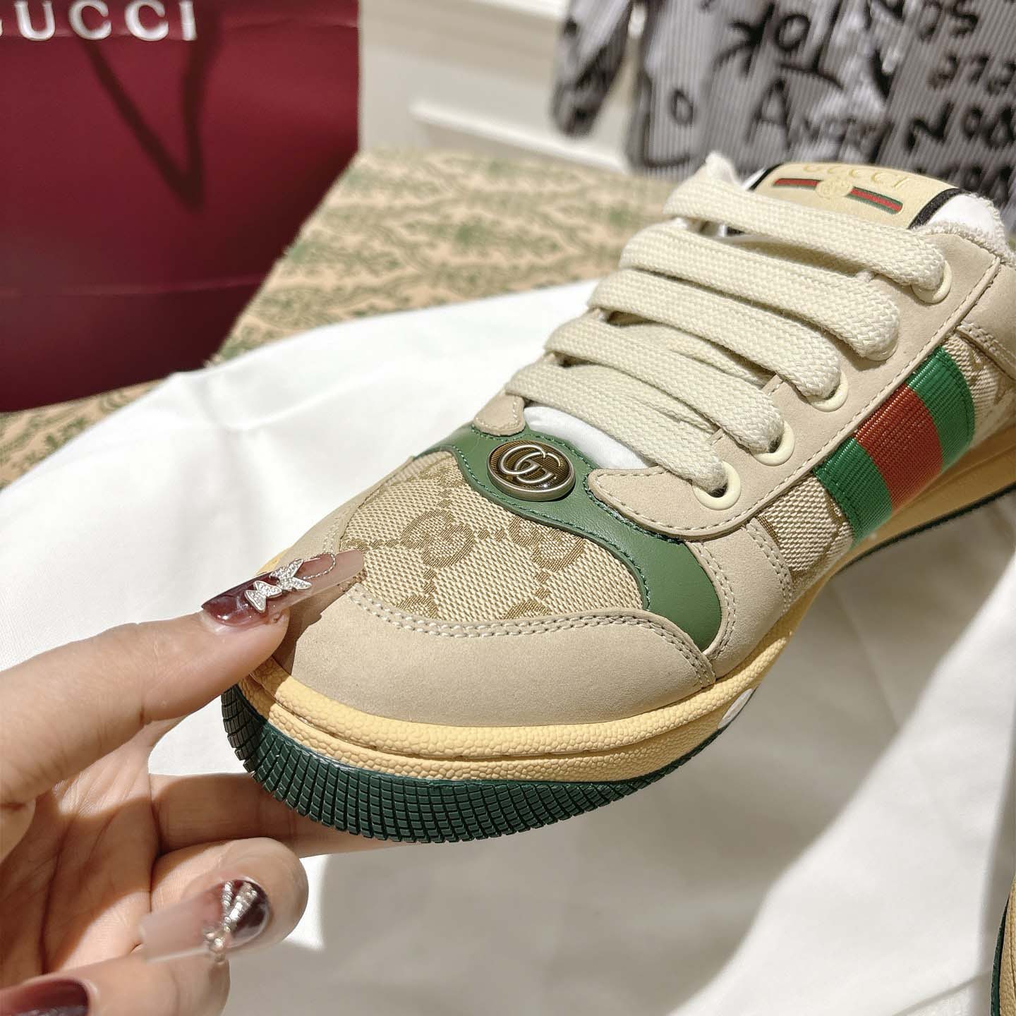 Gucci  Screener Mule - FashionPlug